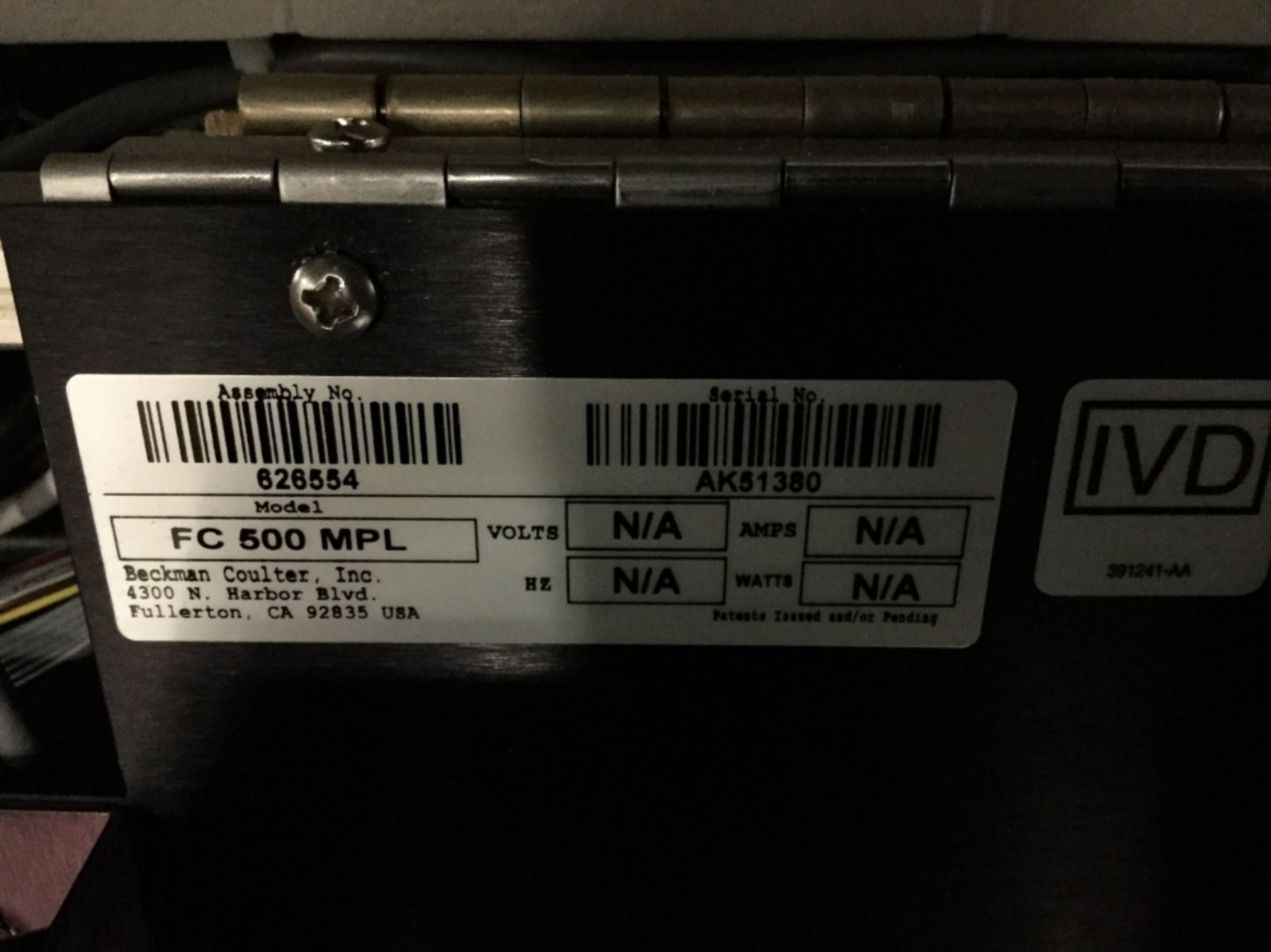 Beckman Coulter Cytomics FC 500 MPL Flow Cytometer - Image 5 of 5