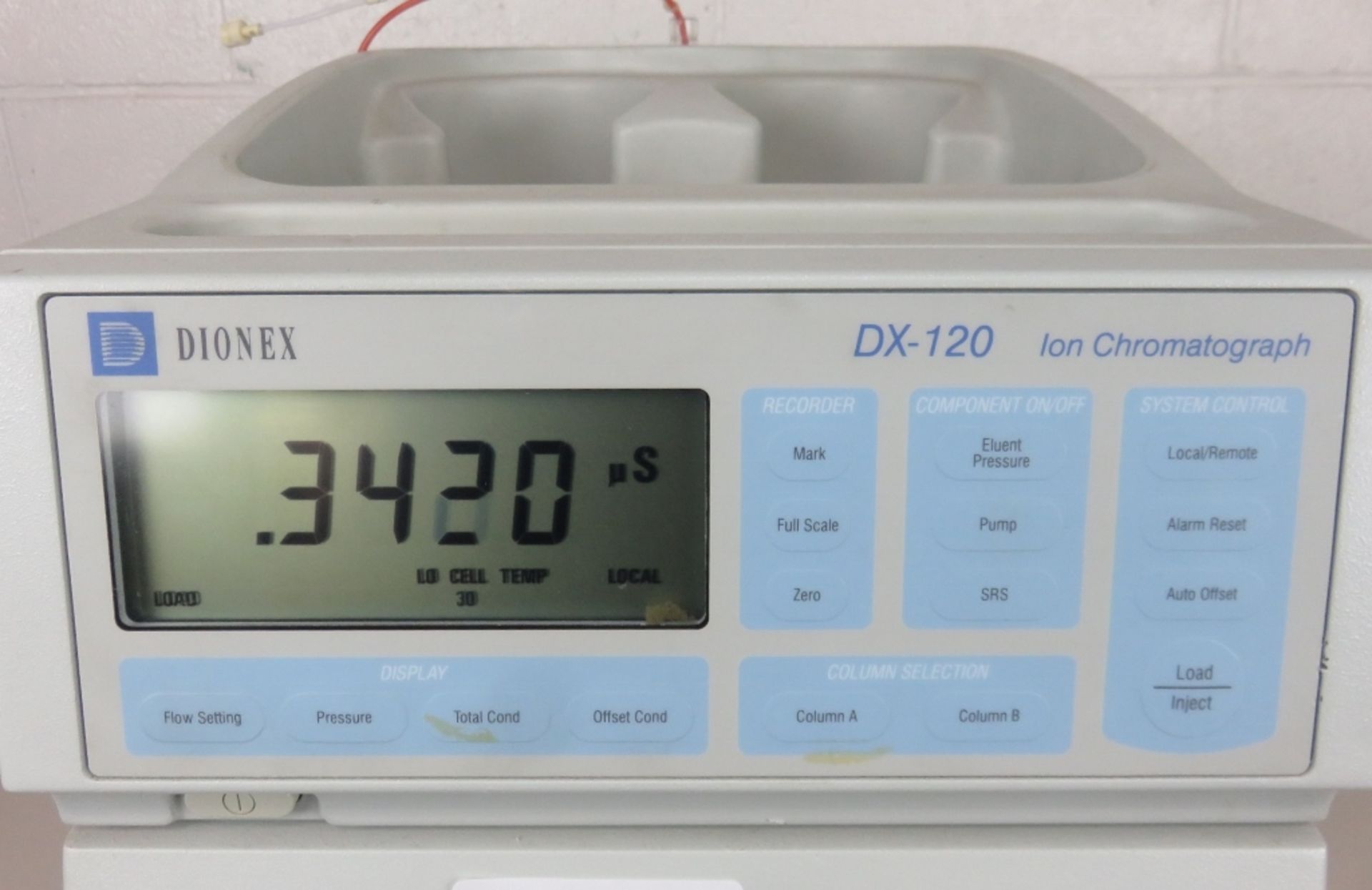 DIONEX DX120 ION CHROMATOGRAPHY - Image 4 of 8