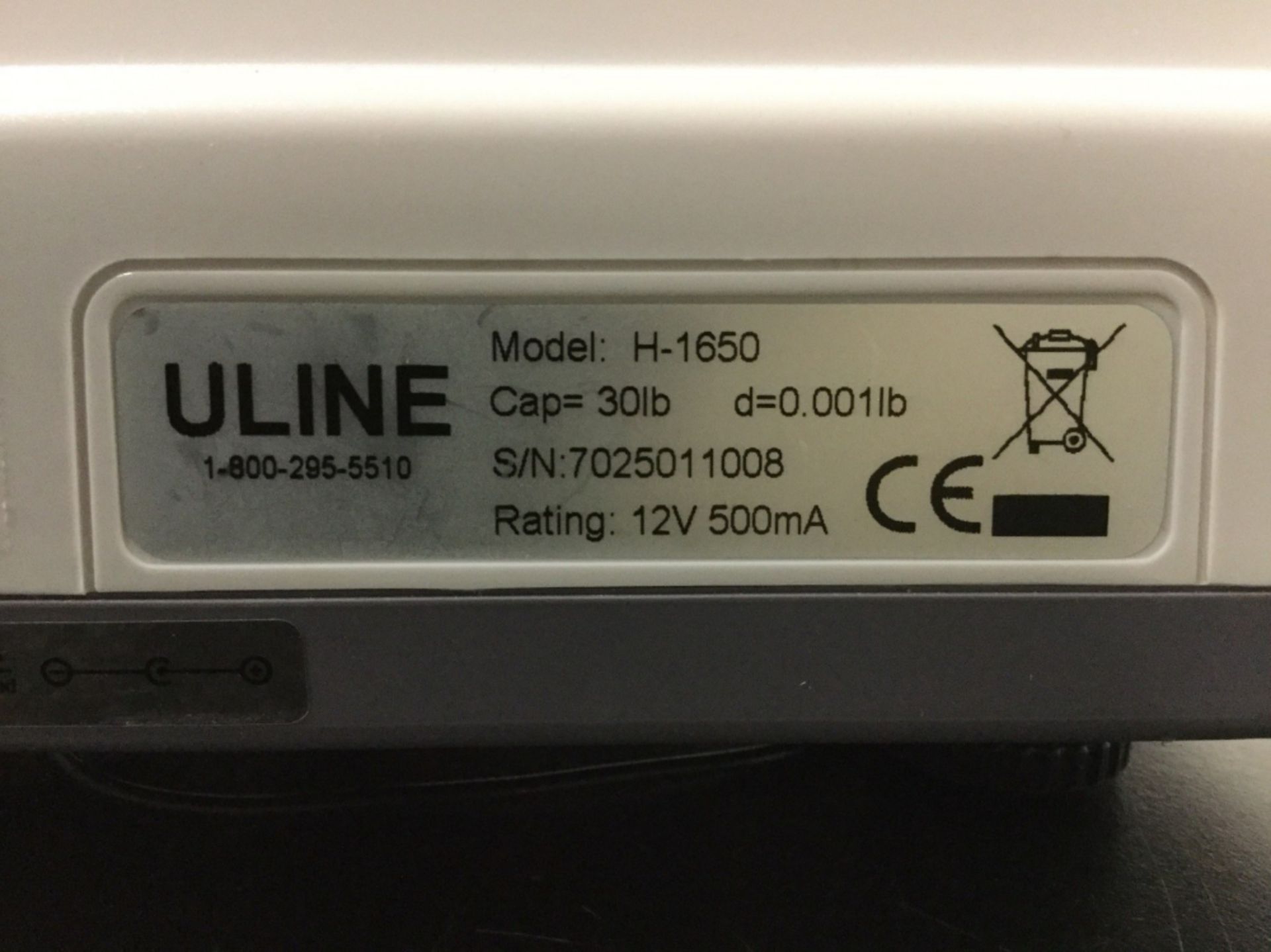 ULINE H-1650 Easy-Count Counting Scale - Image 2 of 2