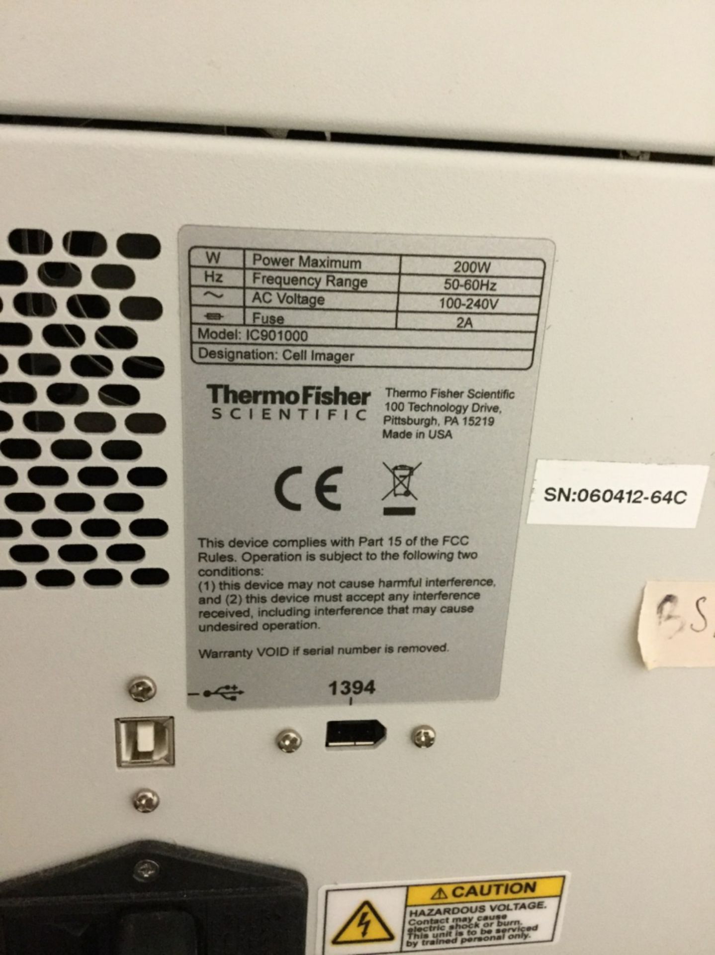 Thermo Scientific Cell Insight Personal Cell Imager - Image 2 of 2