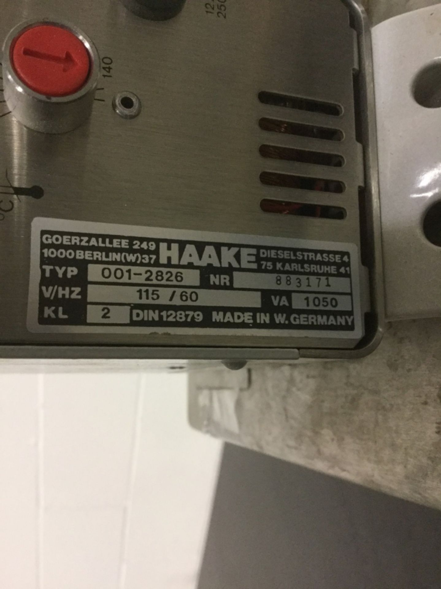 Haake D8 Refrigerated Circulating Water Bath - Image 2 of 3