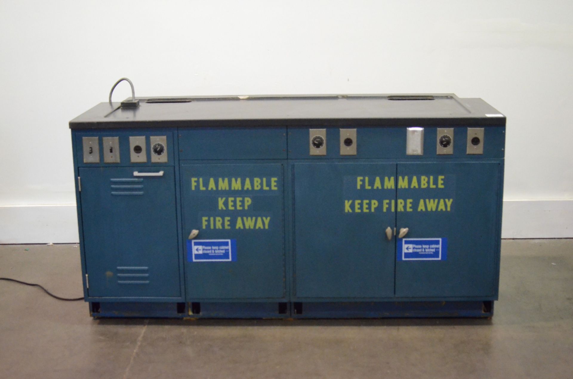 Hamilton Safeaire Flammable Safety Cabinet and Bench