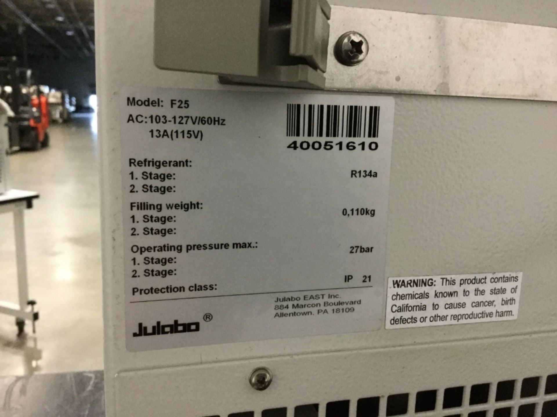 Julabo F25 Refrigerated/Heating Circulator - Image 2 of 4
