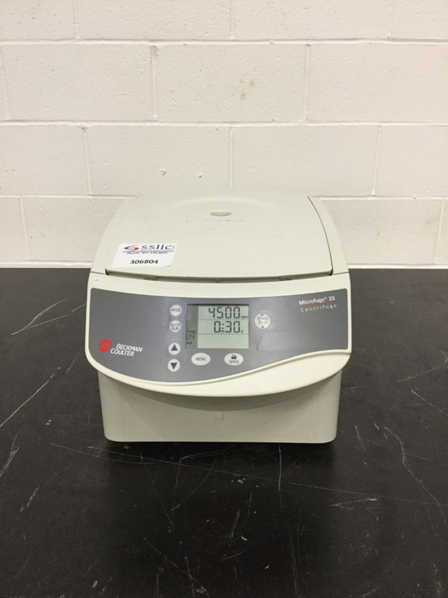 Beckman Coulter Microfuge 20 Centrifuge