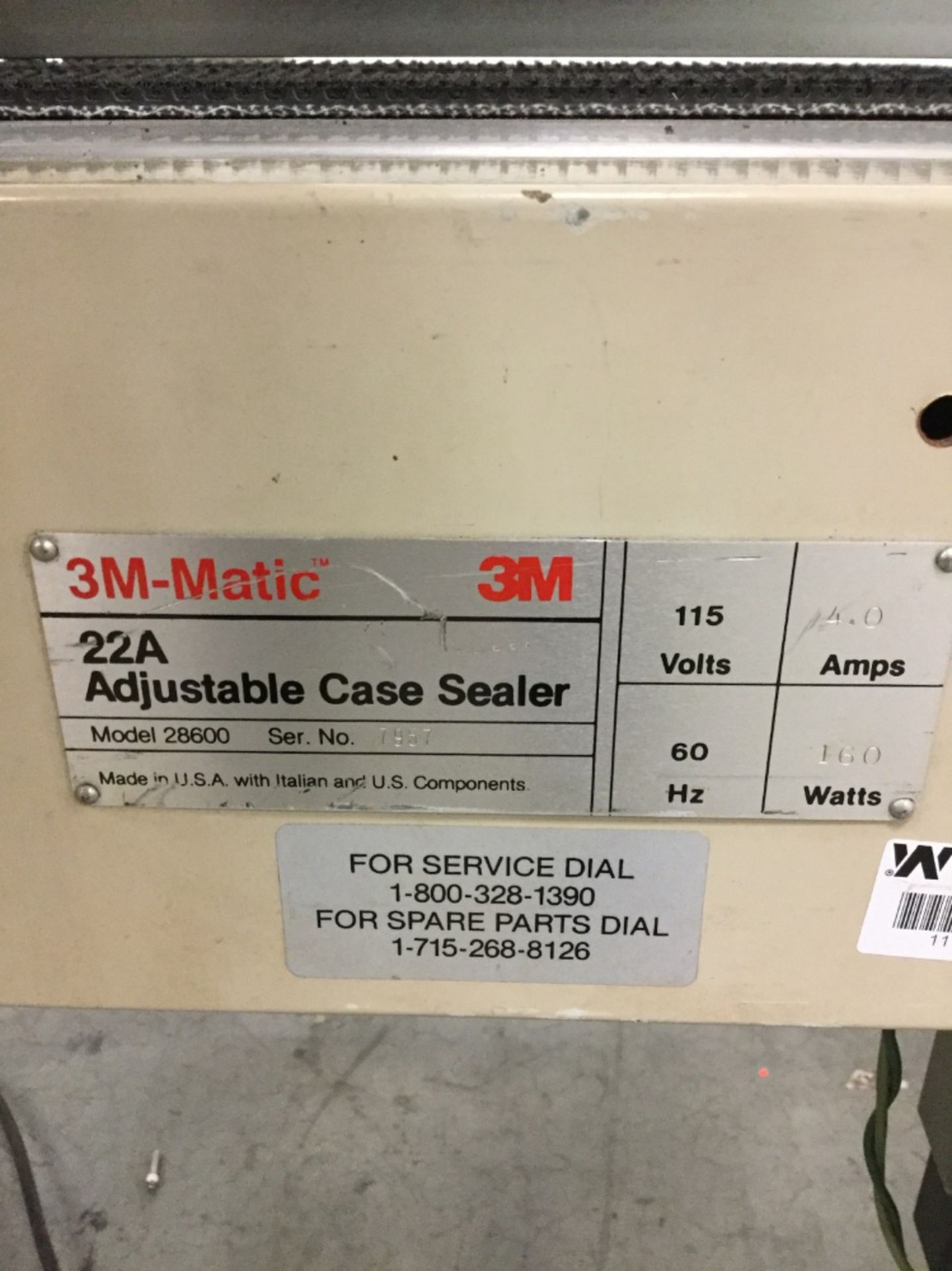3M-Matic 22A Adjustable Case Sealer - Image 2 of 3
