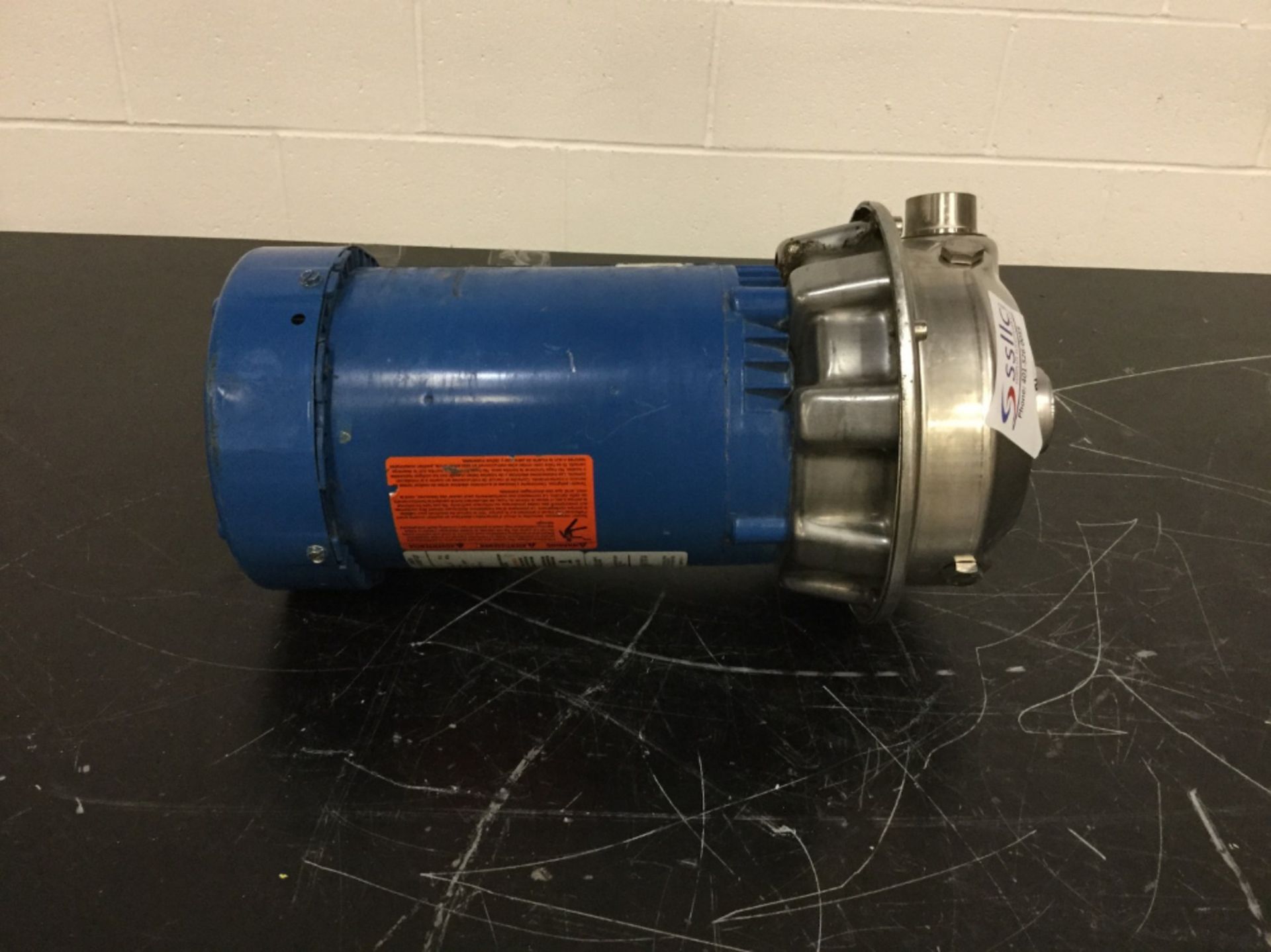 Gould Pumps, ITT Industries Inc. Model NPE Centrifugal Pump w/ Motor