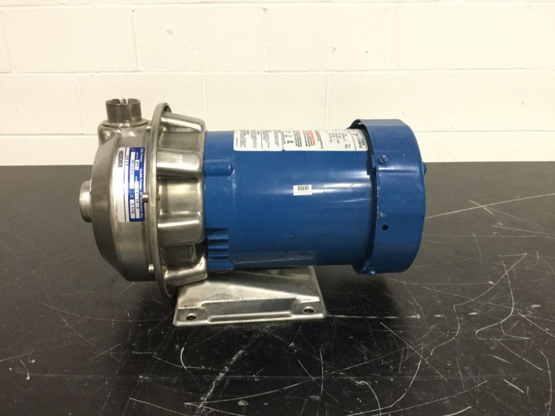 Gould Pumps, ITT Industries Inc. Model NPE Centrifugal Pump w/ Motor