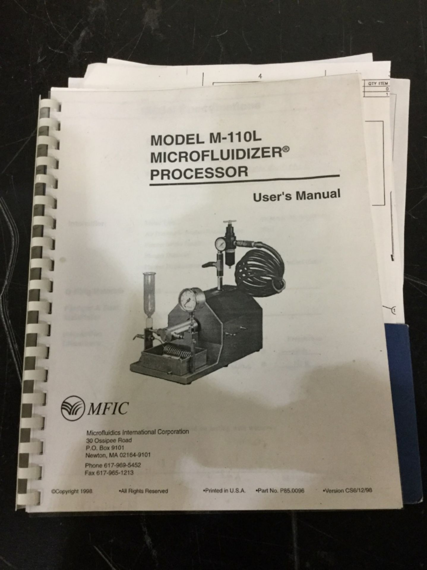 Microfluidics 110L Homogenizer - Image 4 of 5