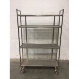 4' Stainless Steel Portable Racking