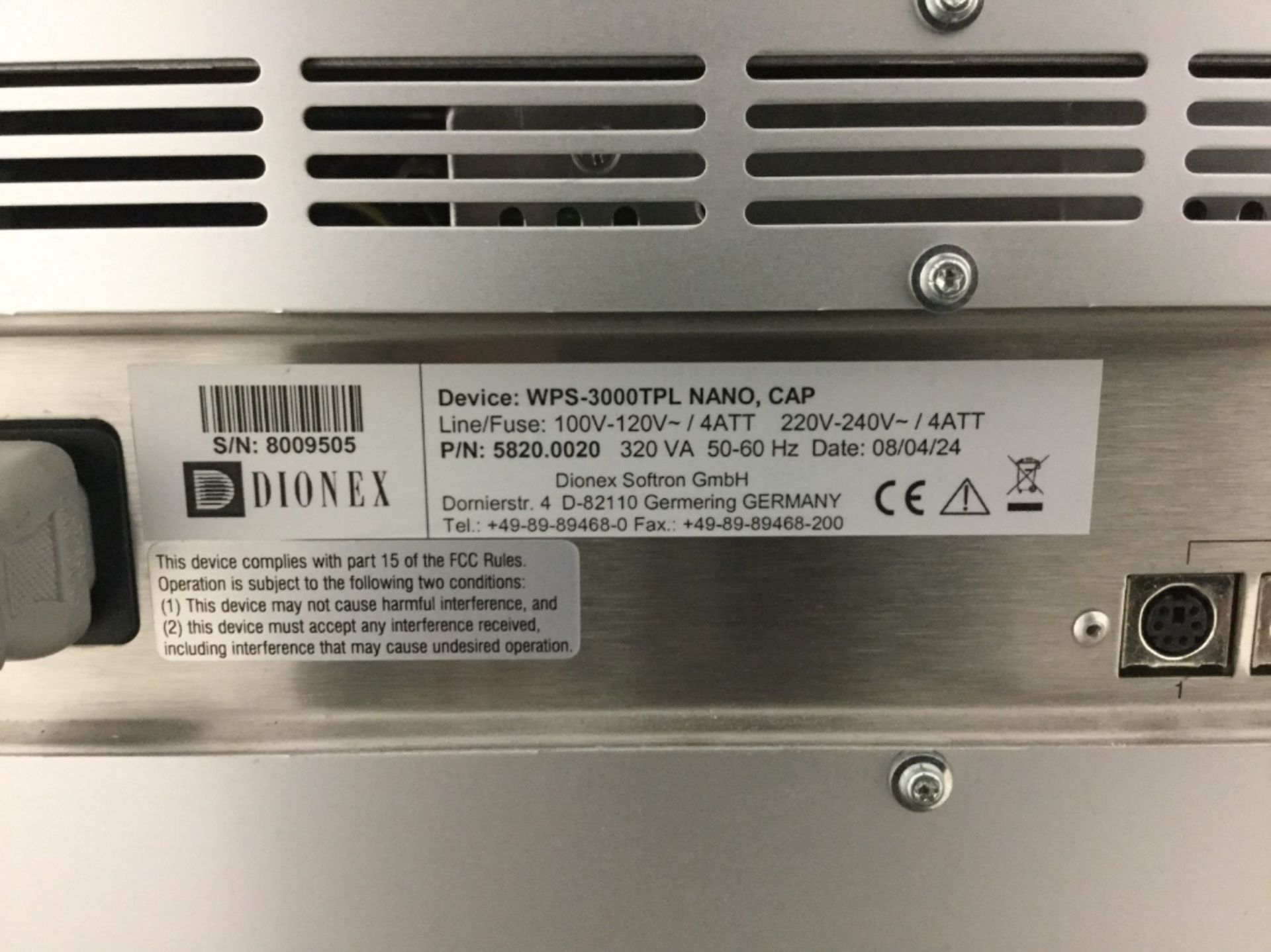 Dionex UltiMate 3000 UHPLC System - Image 7 of 8