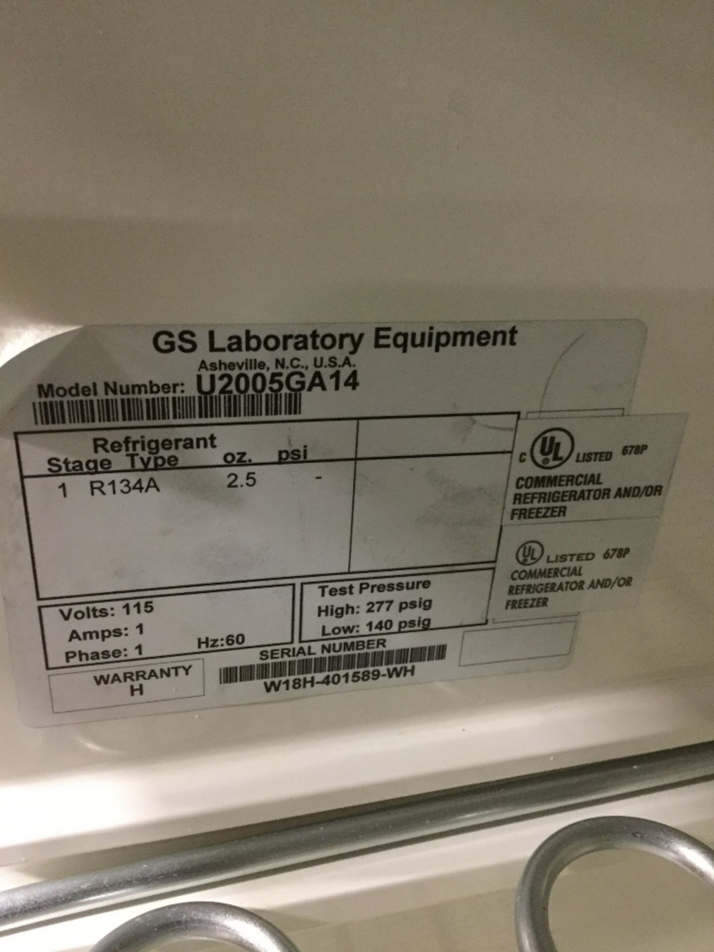 VWR Undercounter Laboratory Freezer - Image 2 of 3