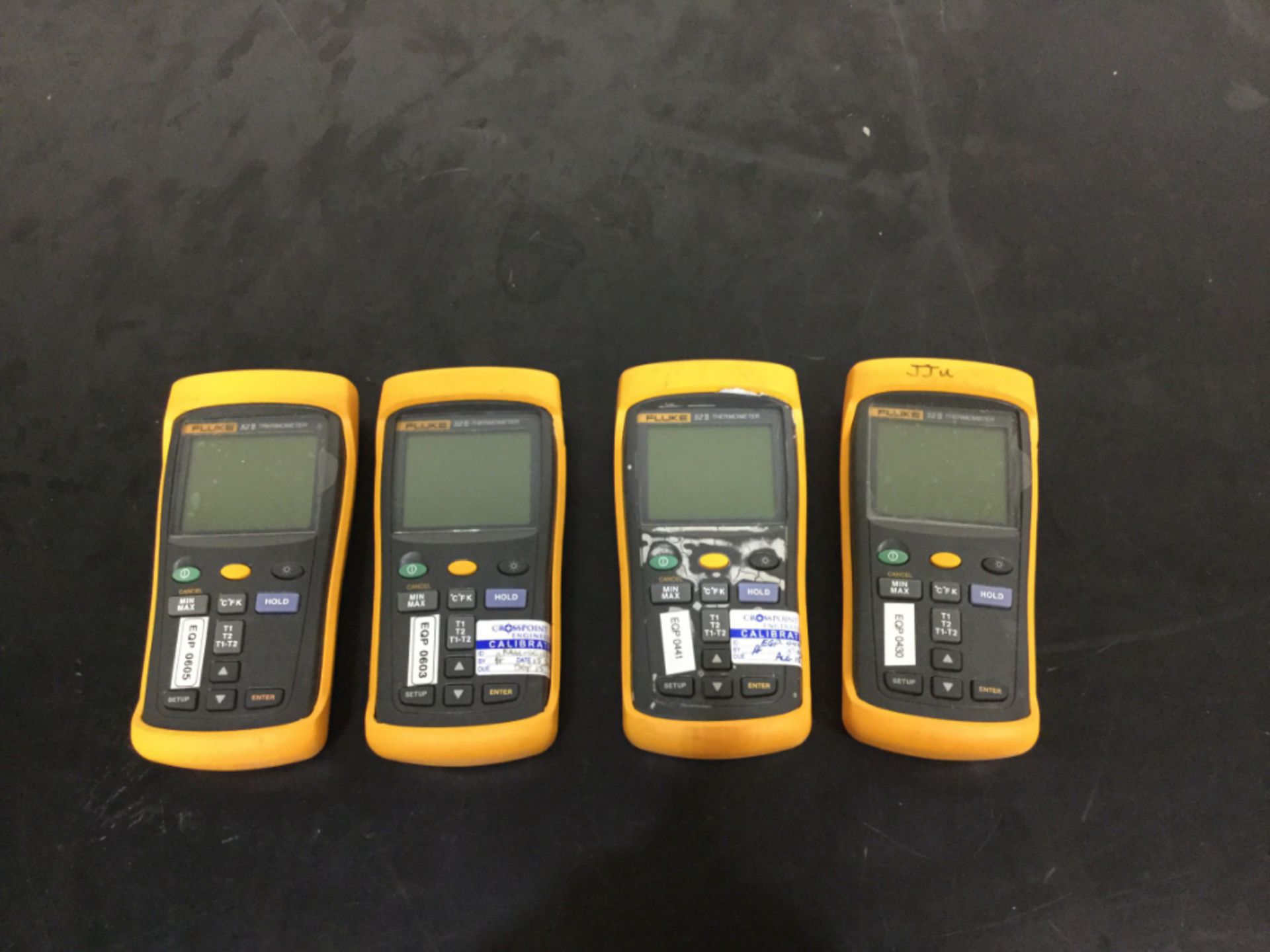 Lot of (4) Fluke 52 II Thermometers