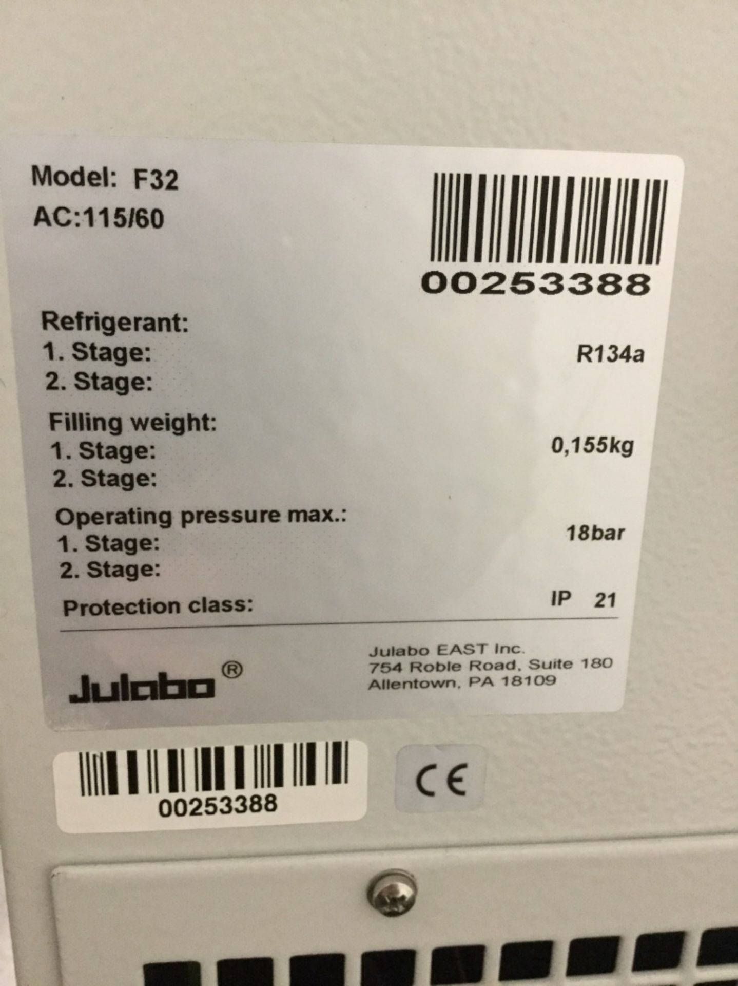 Julabo F 32 Refrigerated/Heating Circulator - Image 2 of 3