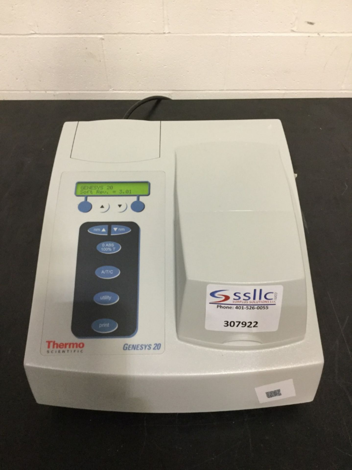 Thermo Scientific Genesys 20 Spectrophotometer