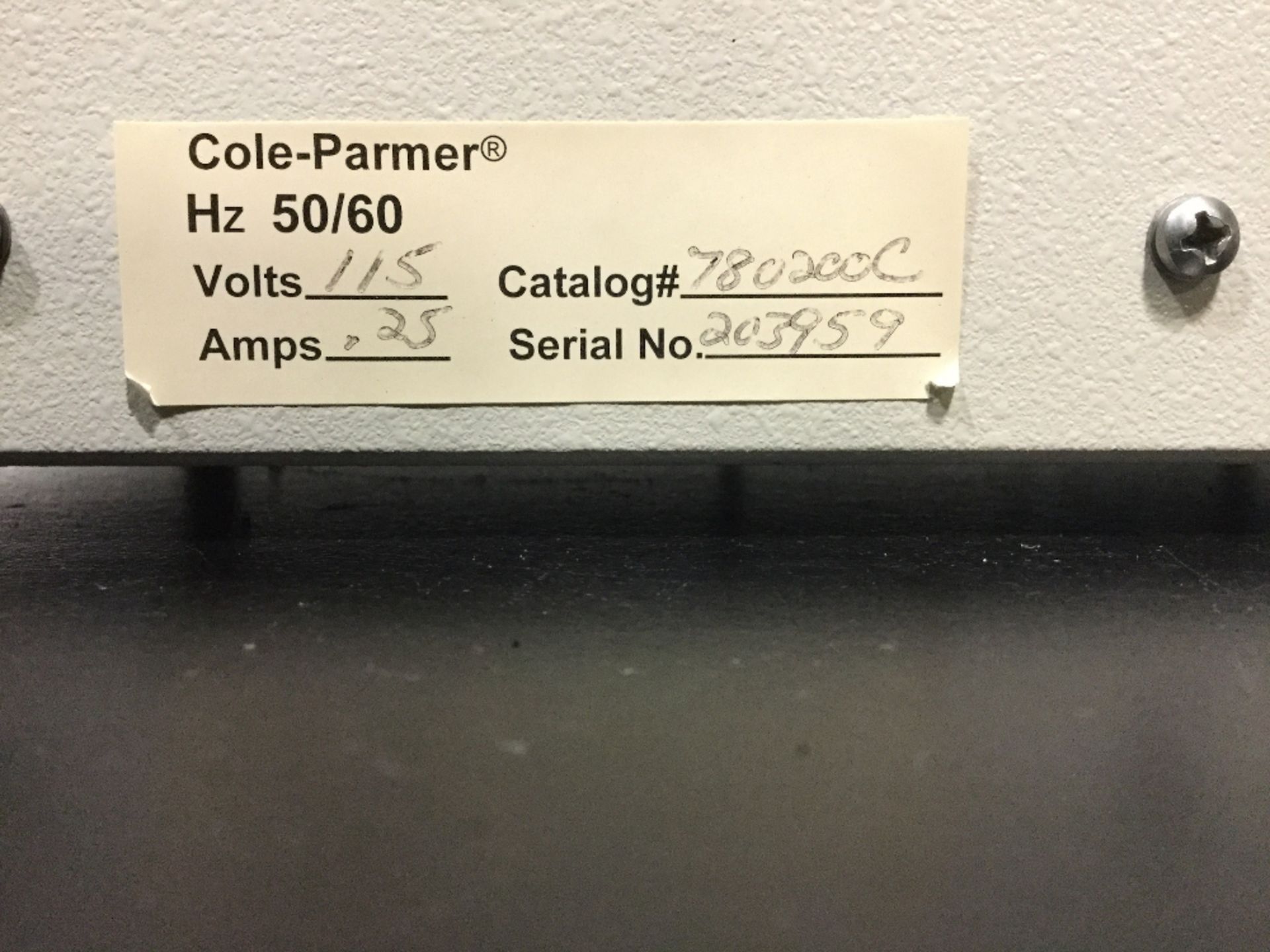 Cole Parmer Infusion Pump - Image 2 of 2