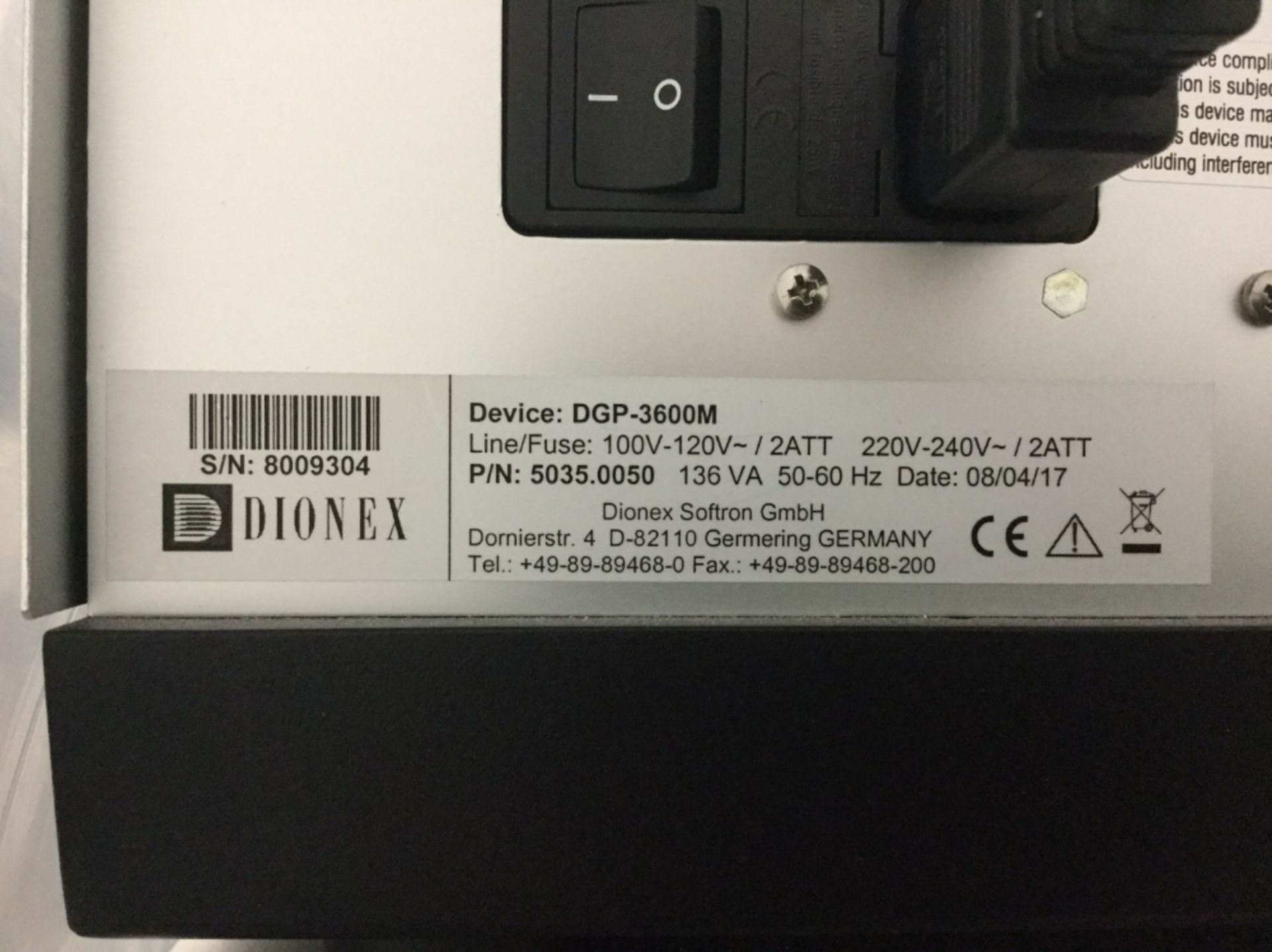 Dionex UltiMate 3000 UHPLC System - Image 3 of 8