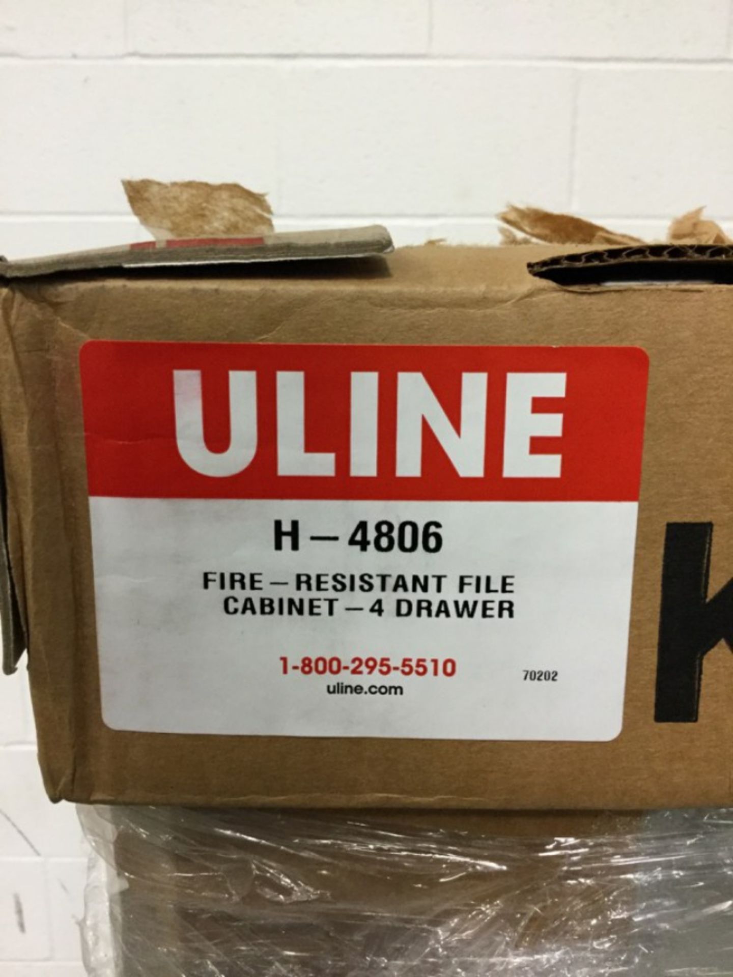ULINE H-4806 Fire Resistant Filing Cabinet - Image 2 of 2