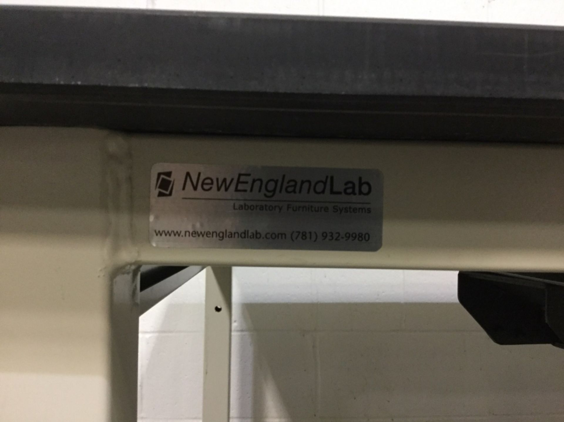 5' New England Lab Stationary Laboratory Table - Image 2 of 2