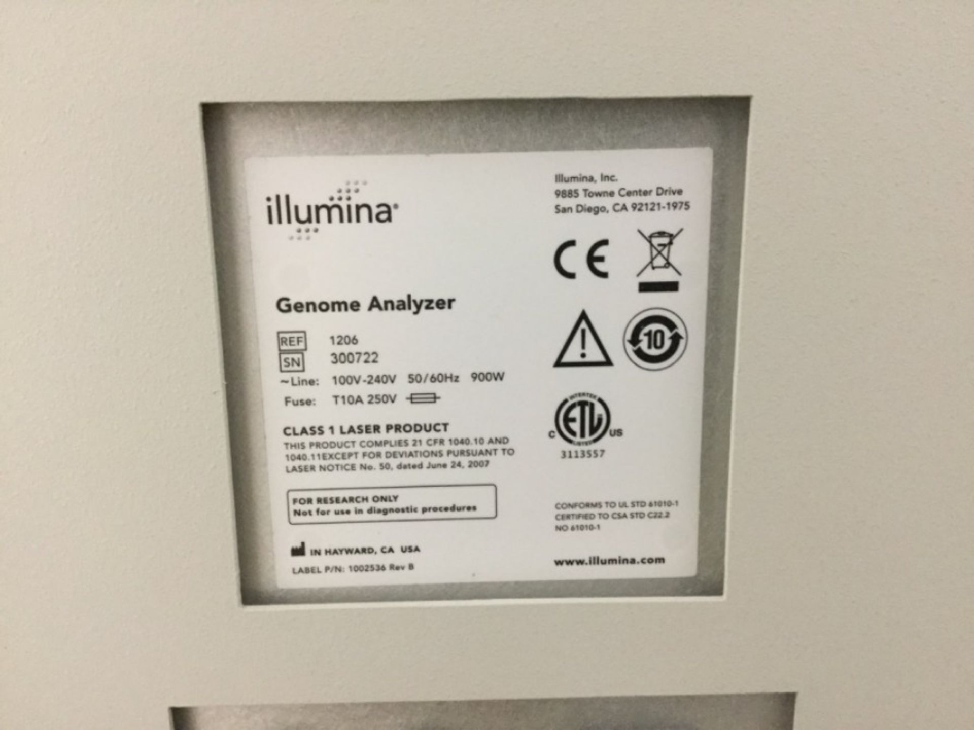 Illumina IIx Genome Analyzer - Image 2 of 4