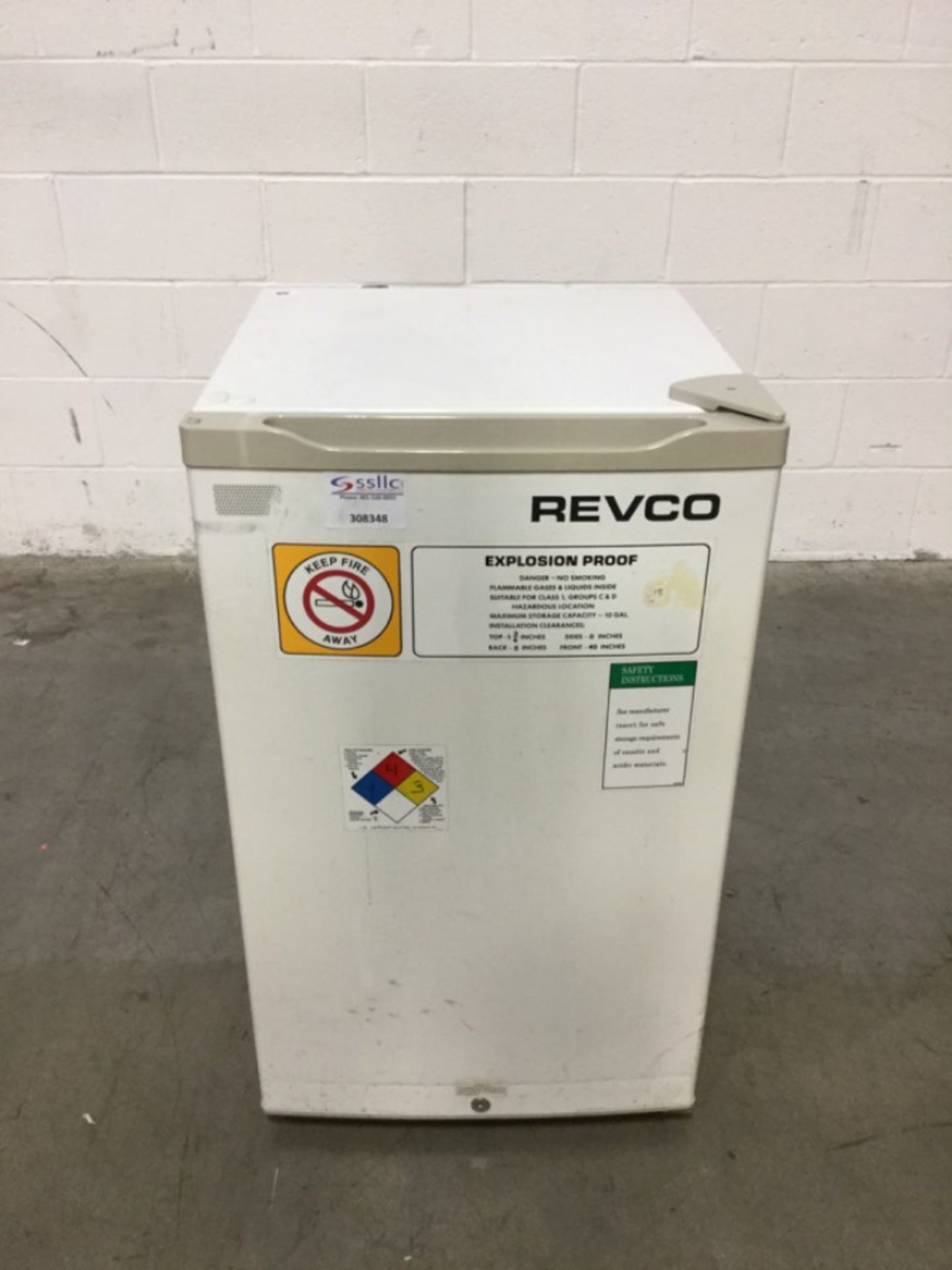 Kendro Revco Explosion Proof Refrigerator