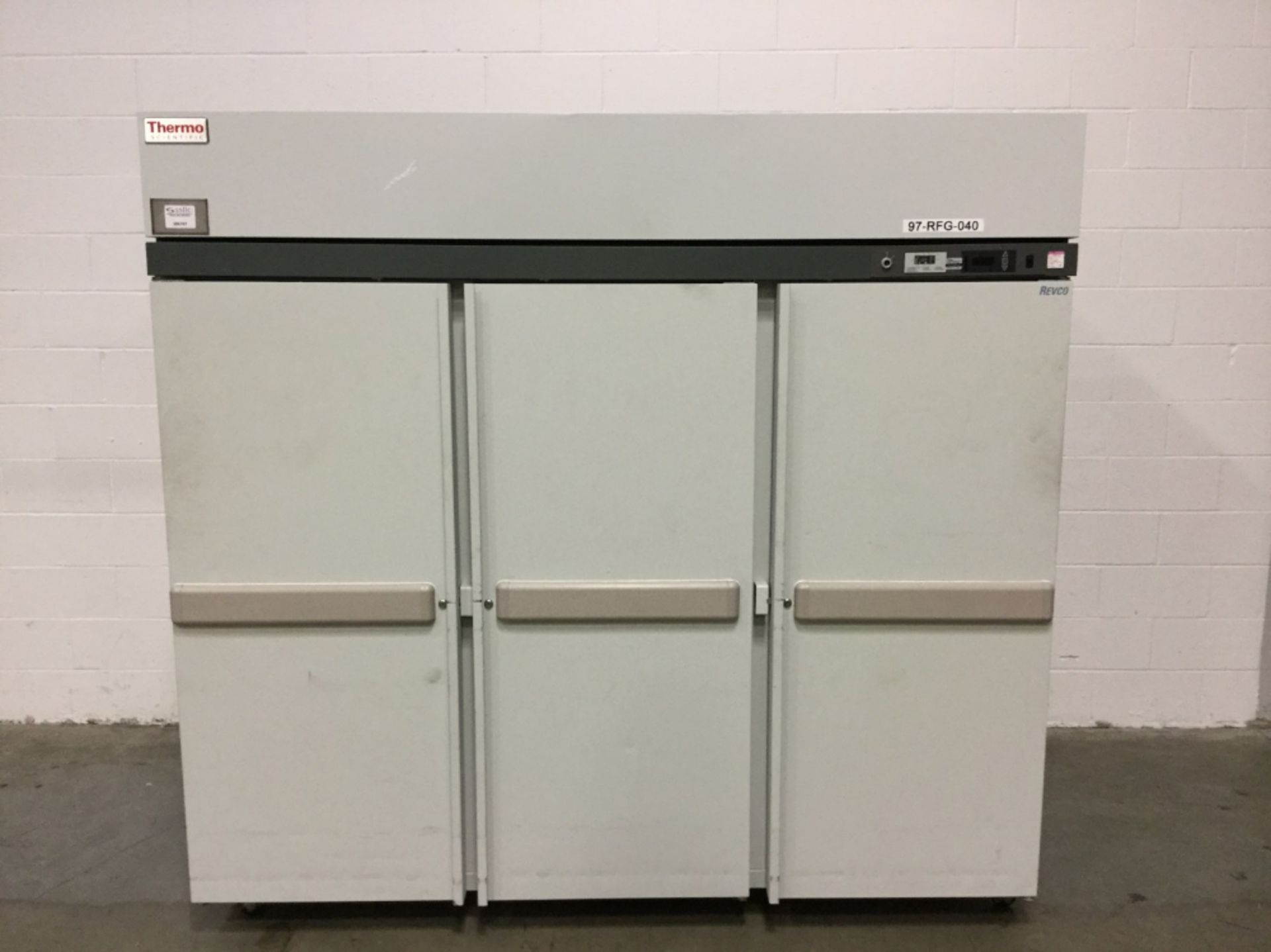 Thermo Scientific Revco 3 Door Laboratory Refrigerator