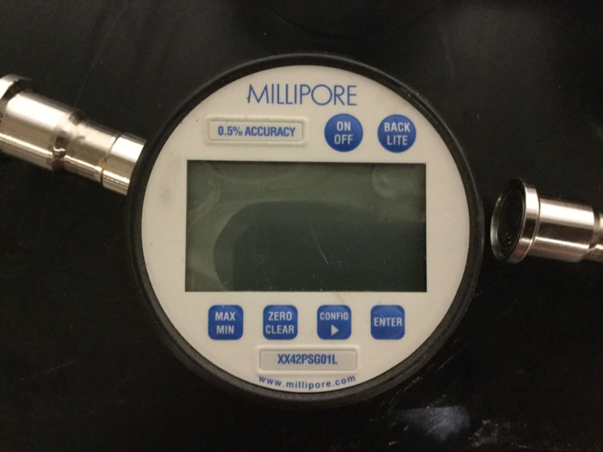 Lot of (8) Millipore Sanitary Digital Pressure Gauges - Image 2 of 2