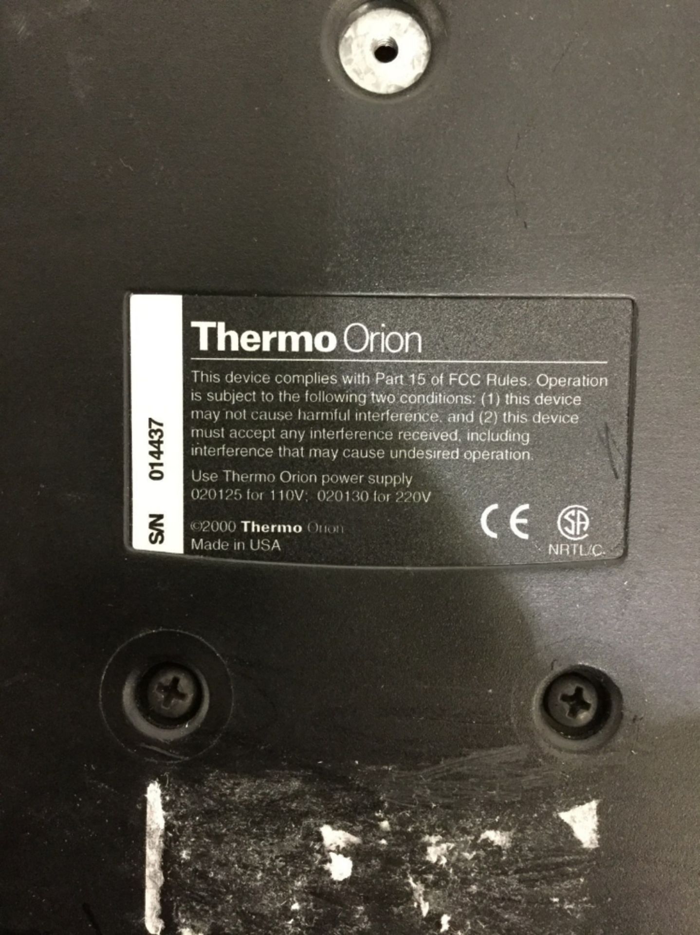 Thermo Orion Model 550A pH/ Conductivity Meter - Image 2 of 3