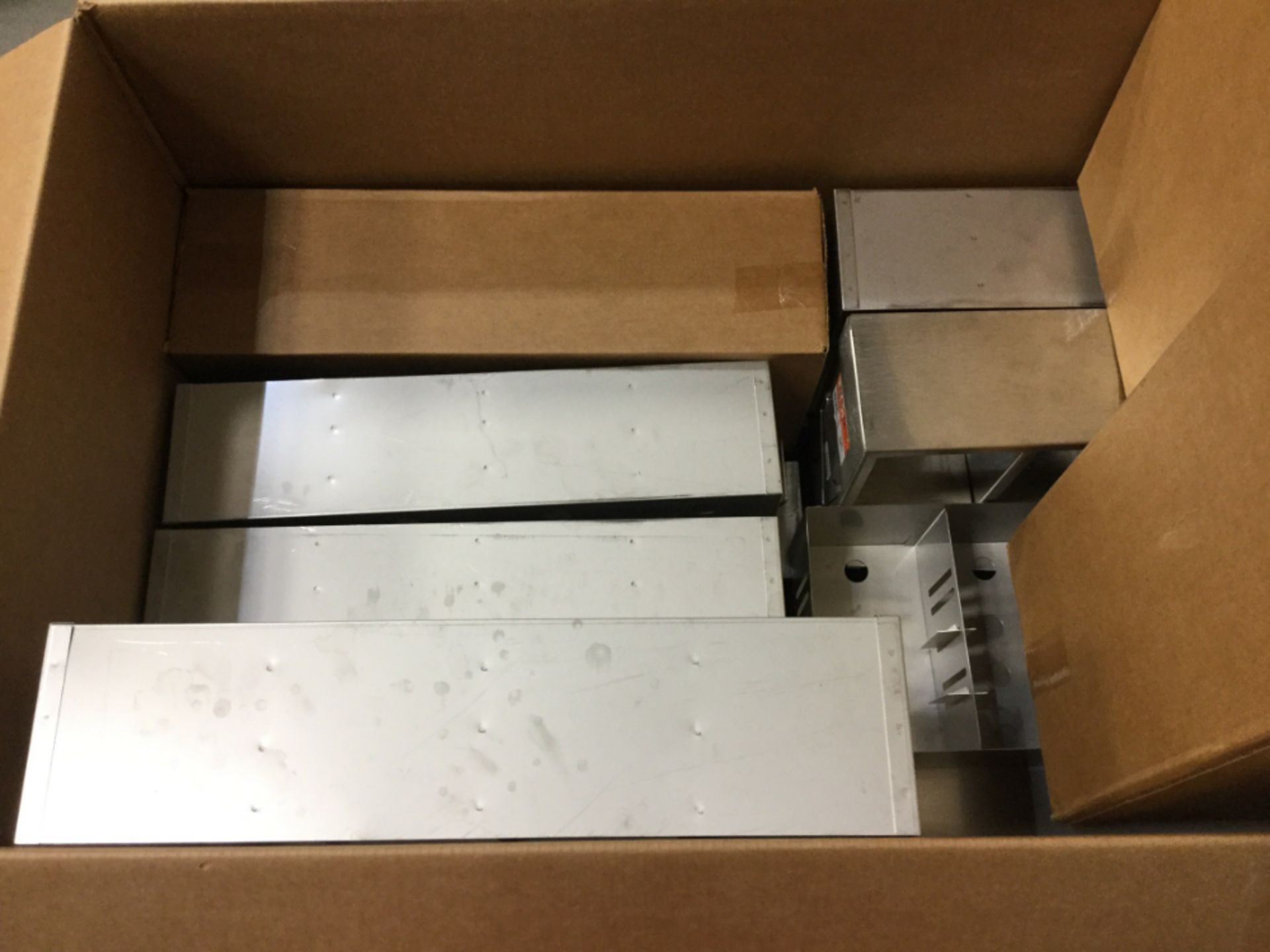 Lot of Stainless Steel Freezer Racks - Image 2 of 2