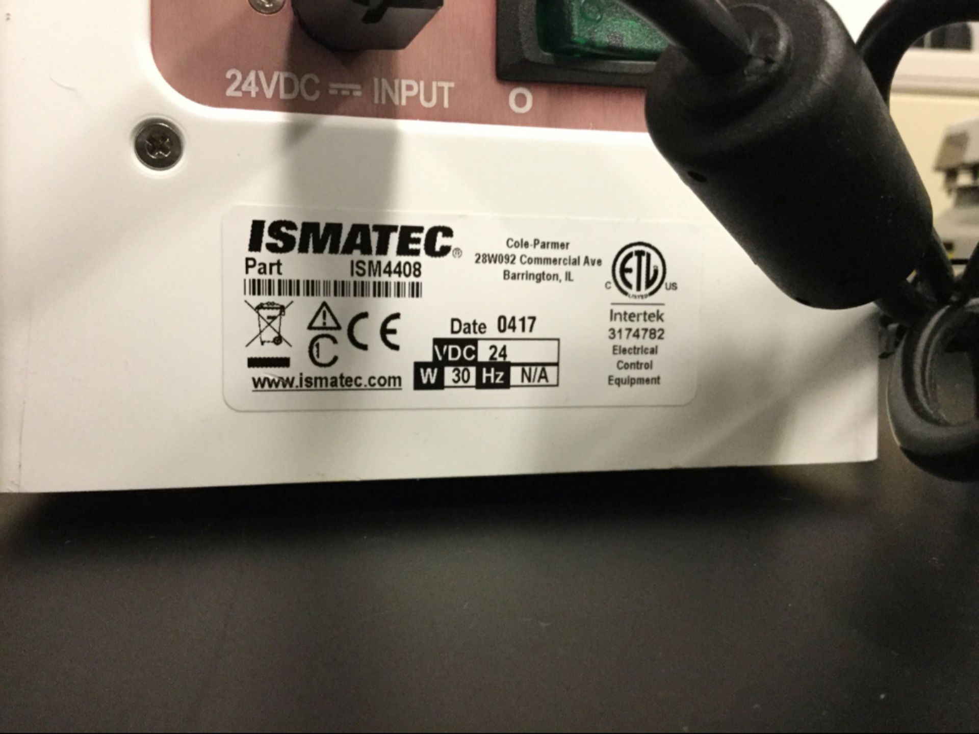 Ismatec ISM4408 Digital Peristaltic Pump - Image 2 of 2