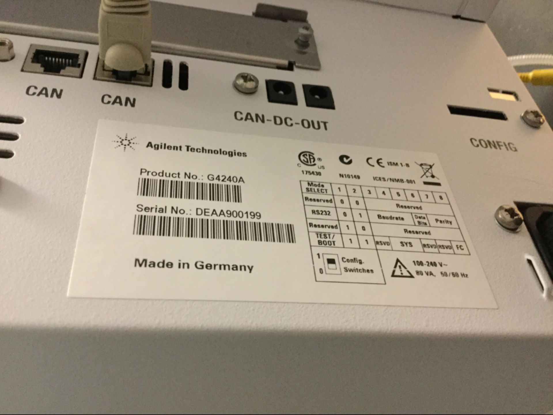 Agilent 6244 TOF MS with G4240A PLC Chip Cube Interface - Image 4 of 9