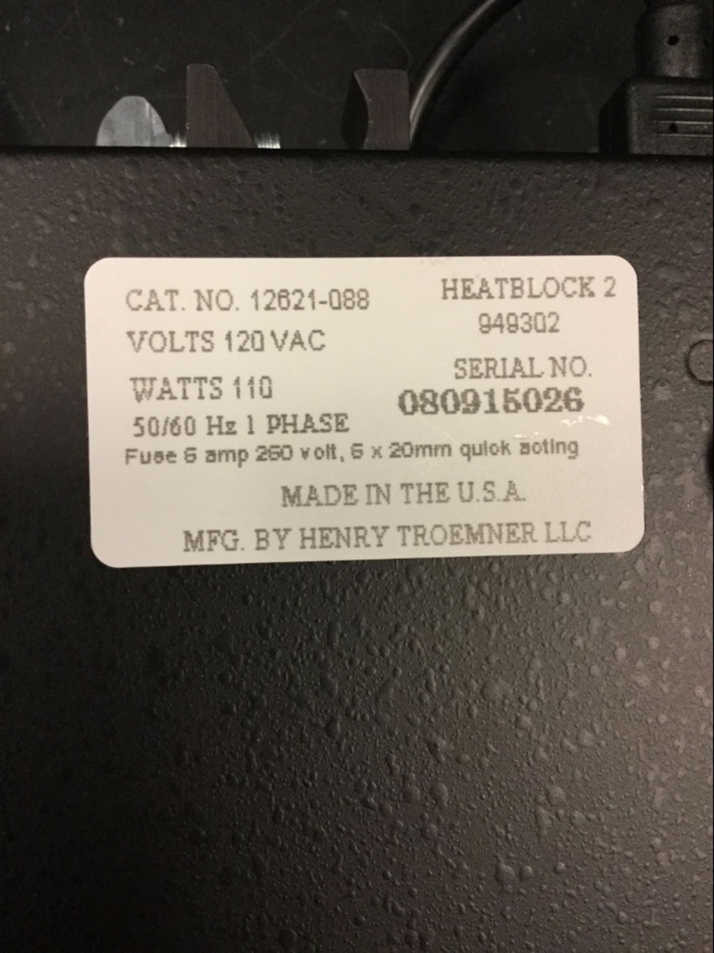 VWR Heatblock 2 Block Heater - Image 2 of 2