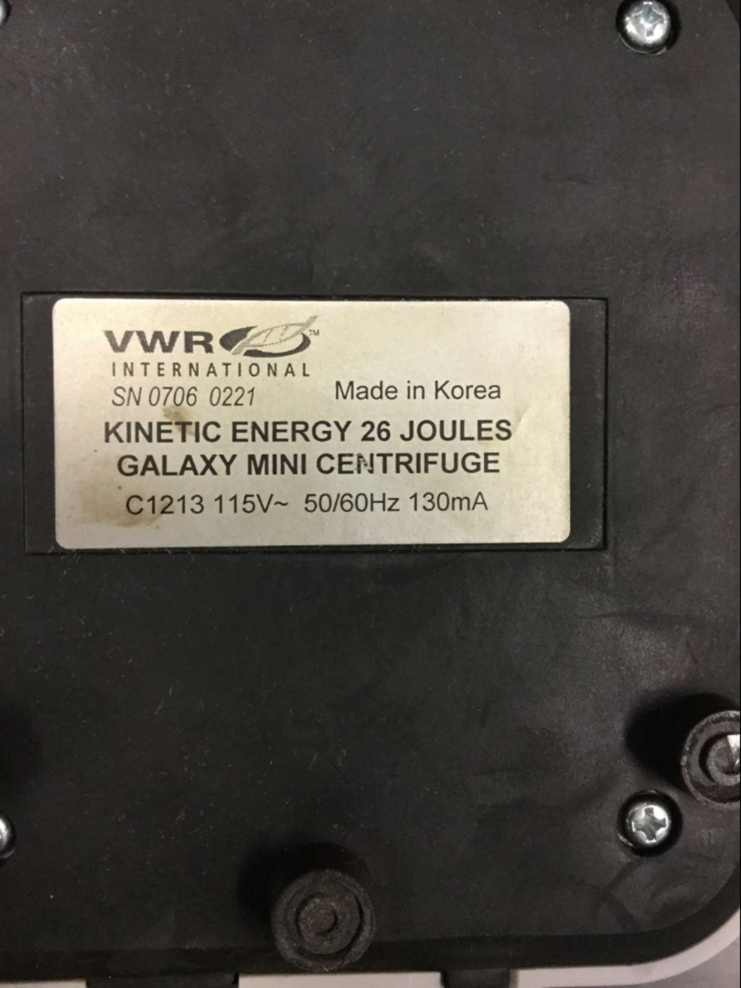 VWR Galaxy Mini Centrifuge - Image 2 of 3