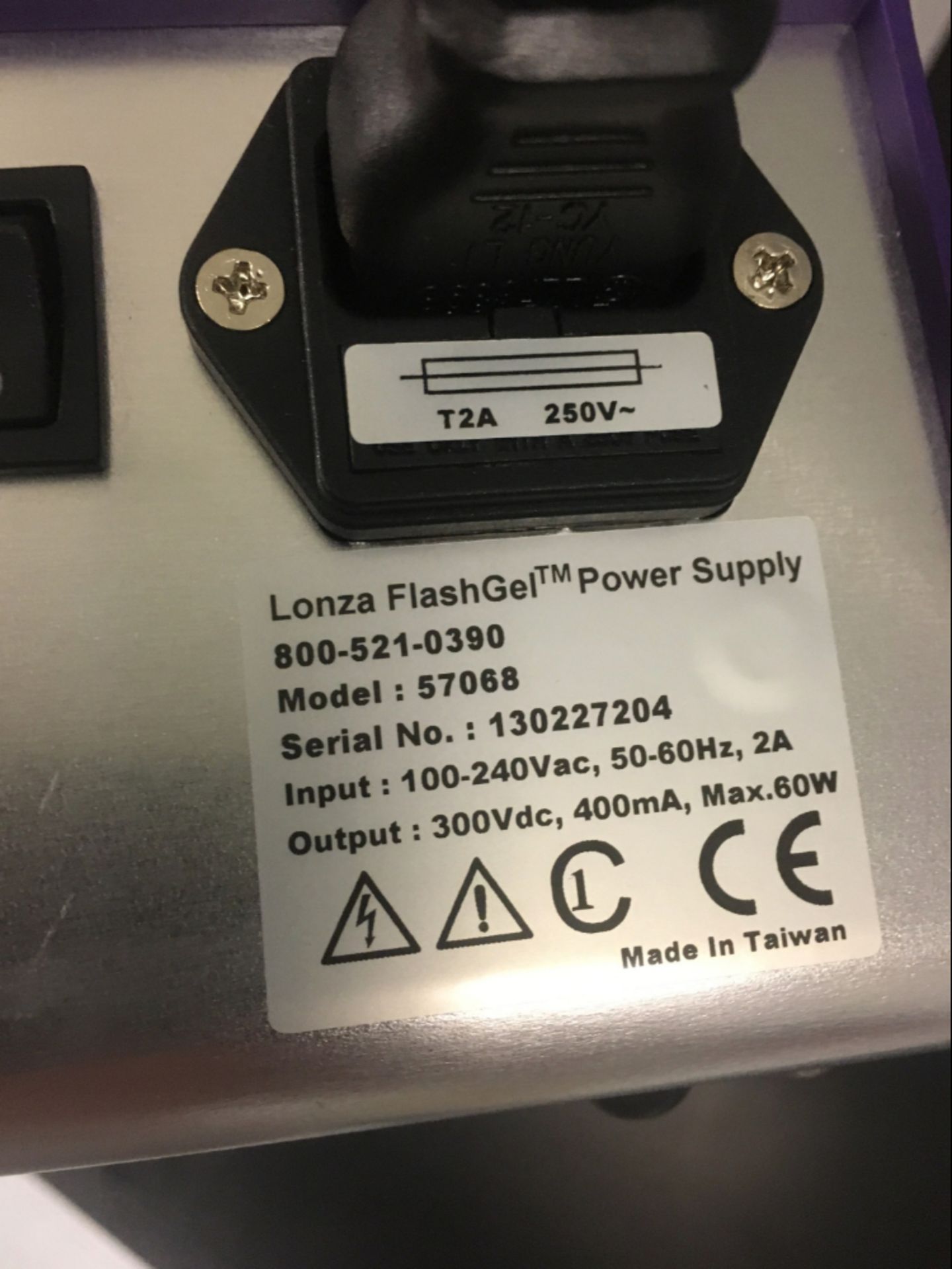 Lonza FlashGel Electrophoresis Power Supply - Image 2 of 2