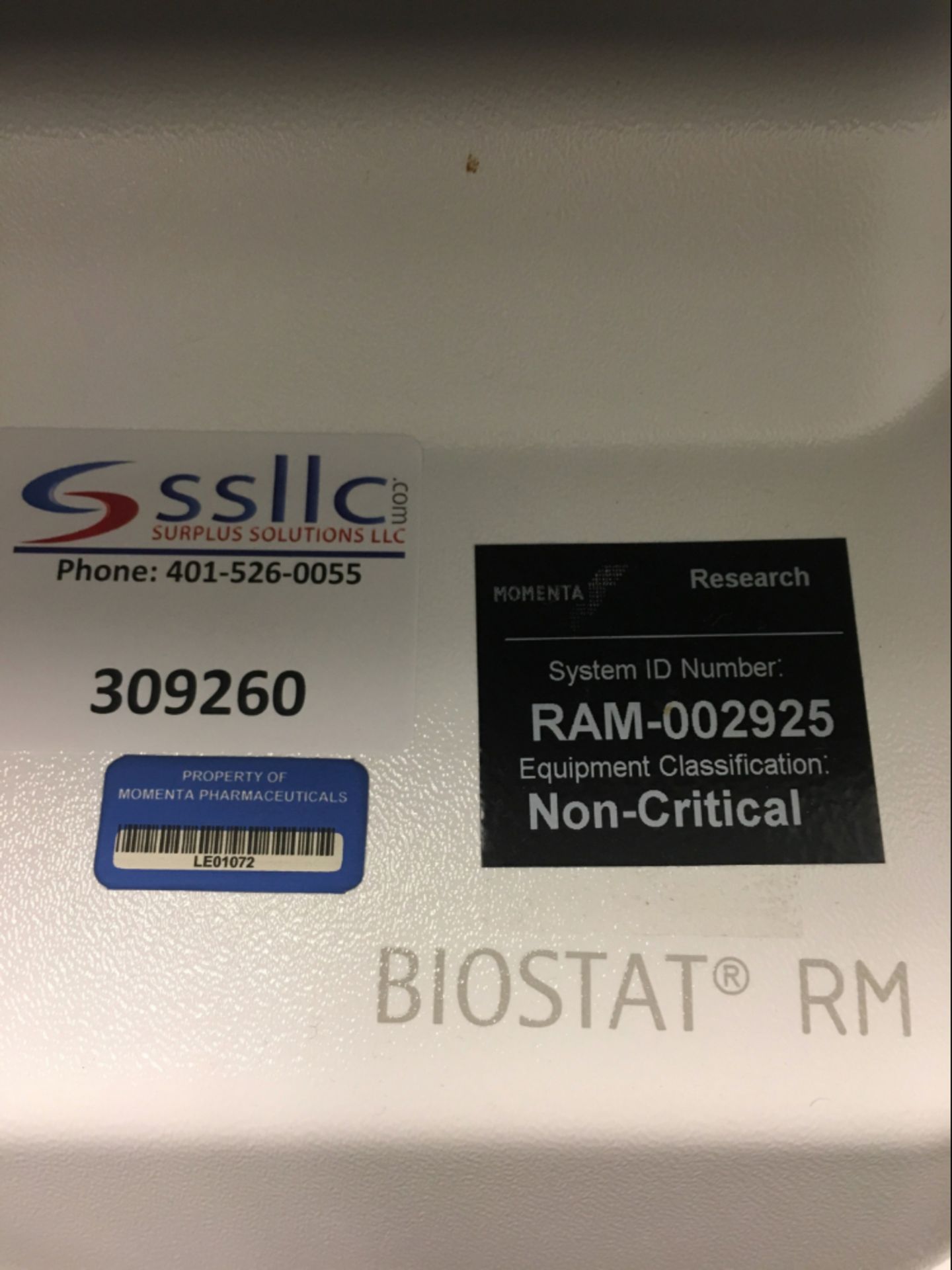 Sartorius Biostat RM 20/50 basic Bioreactor - Image 2 of 5