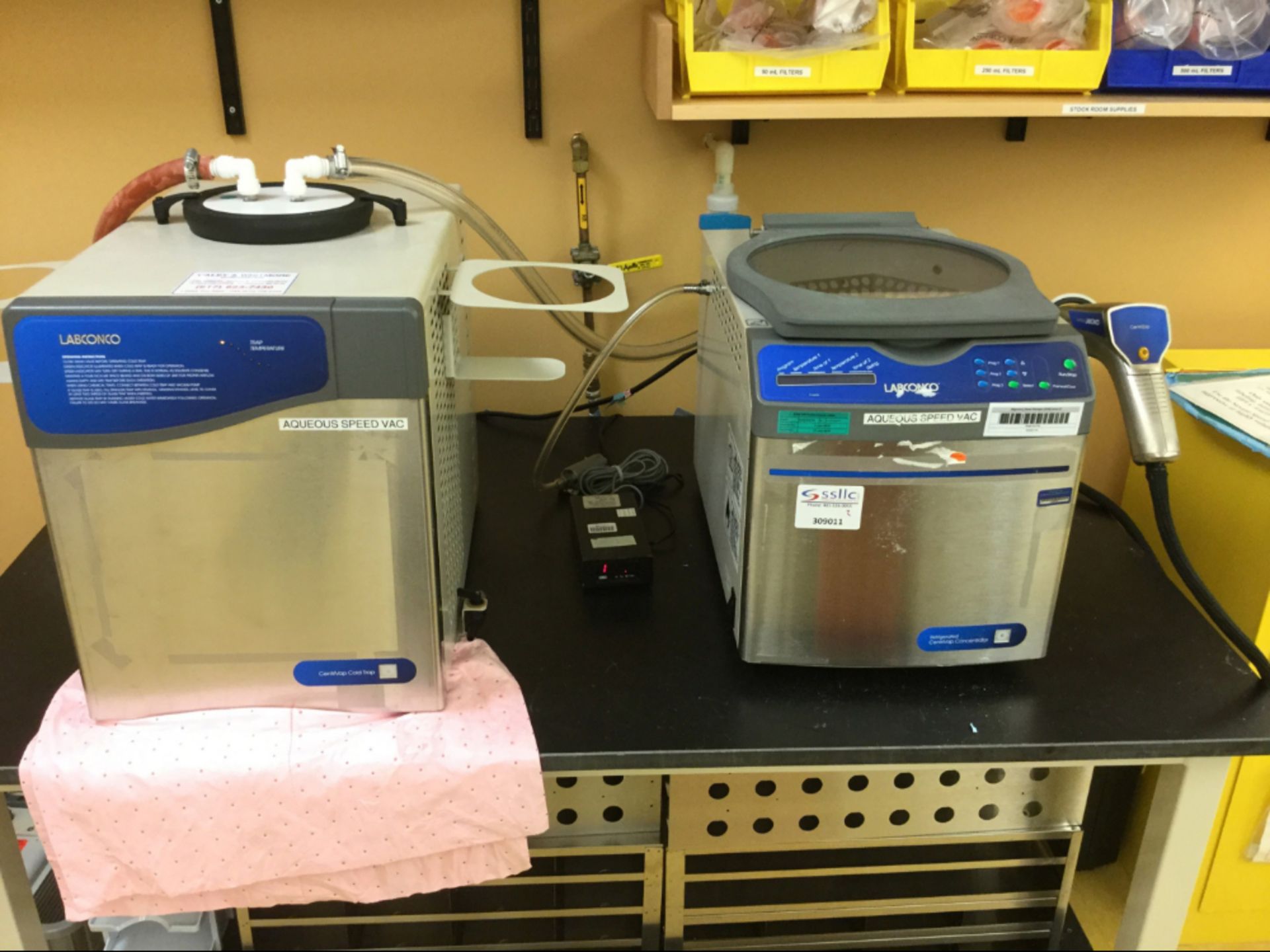 Labconco refrigerated CentriVap Concentrator with Cold Trap