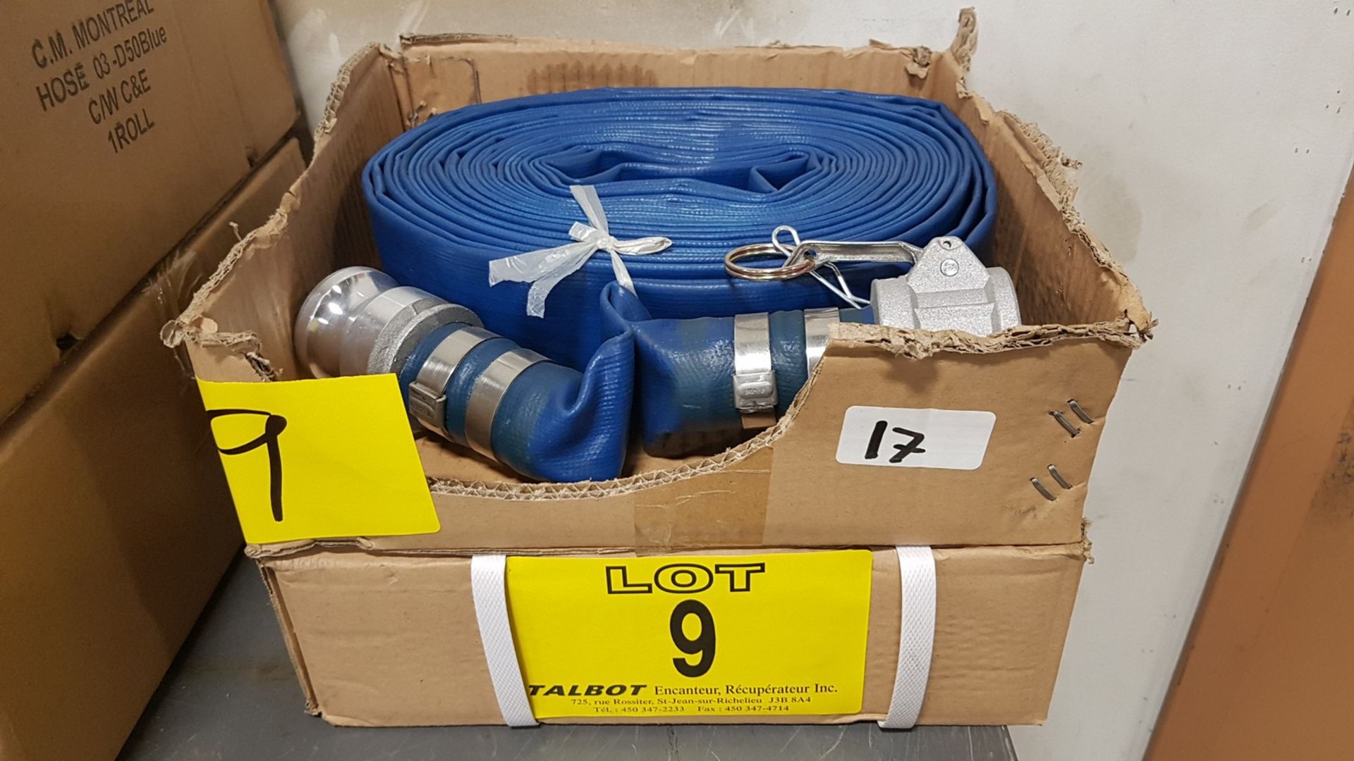 LOT DE 2 HOSES DE RENVOI 1 1/2"