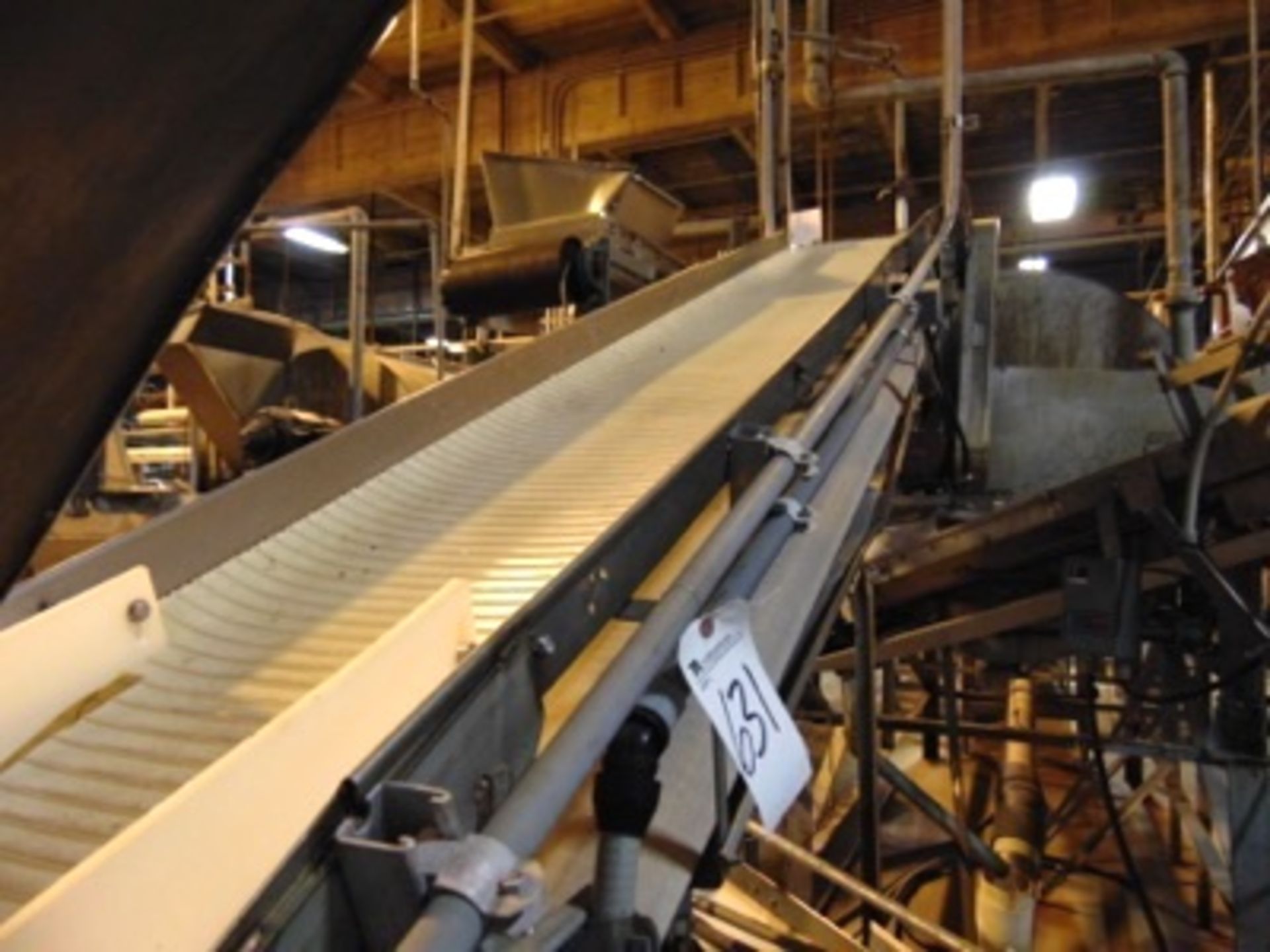 S.S. Product Belt Incline Conveyor, 18"W x 12'L - Image 3 of 3