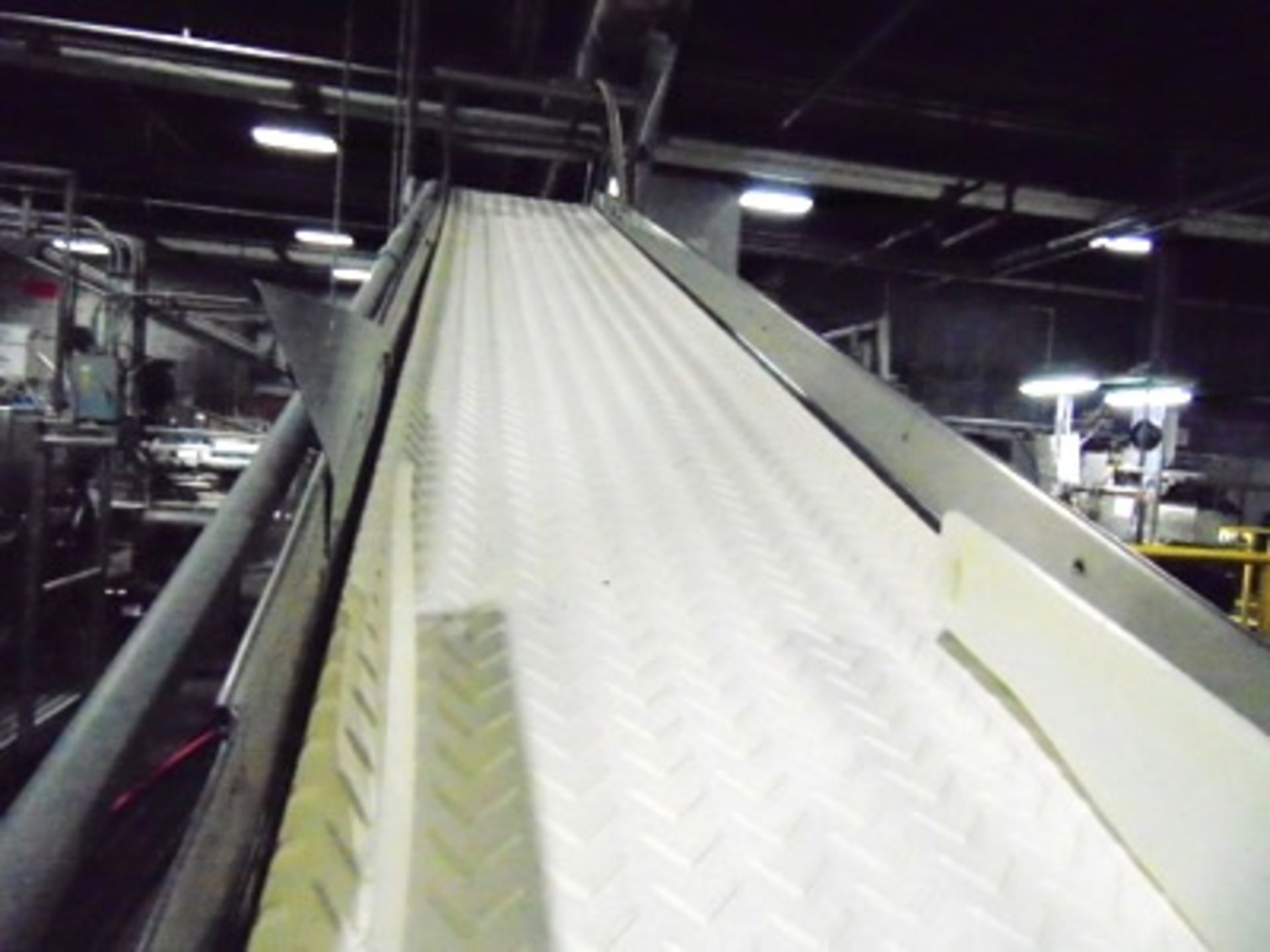 S.S. Product Belt Conveyor w/ Hopper - Image 4 of 4