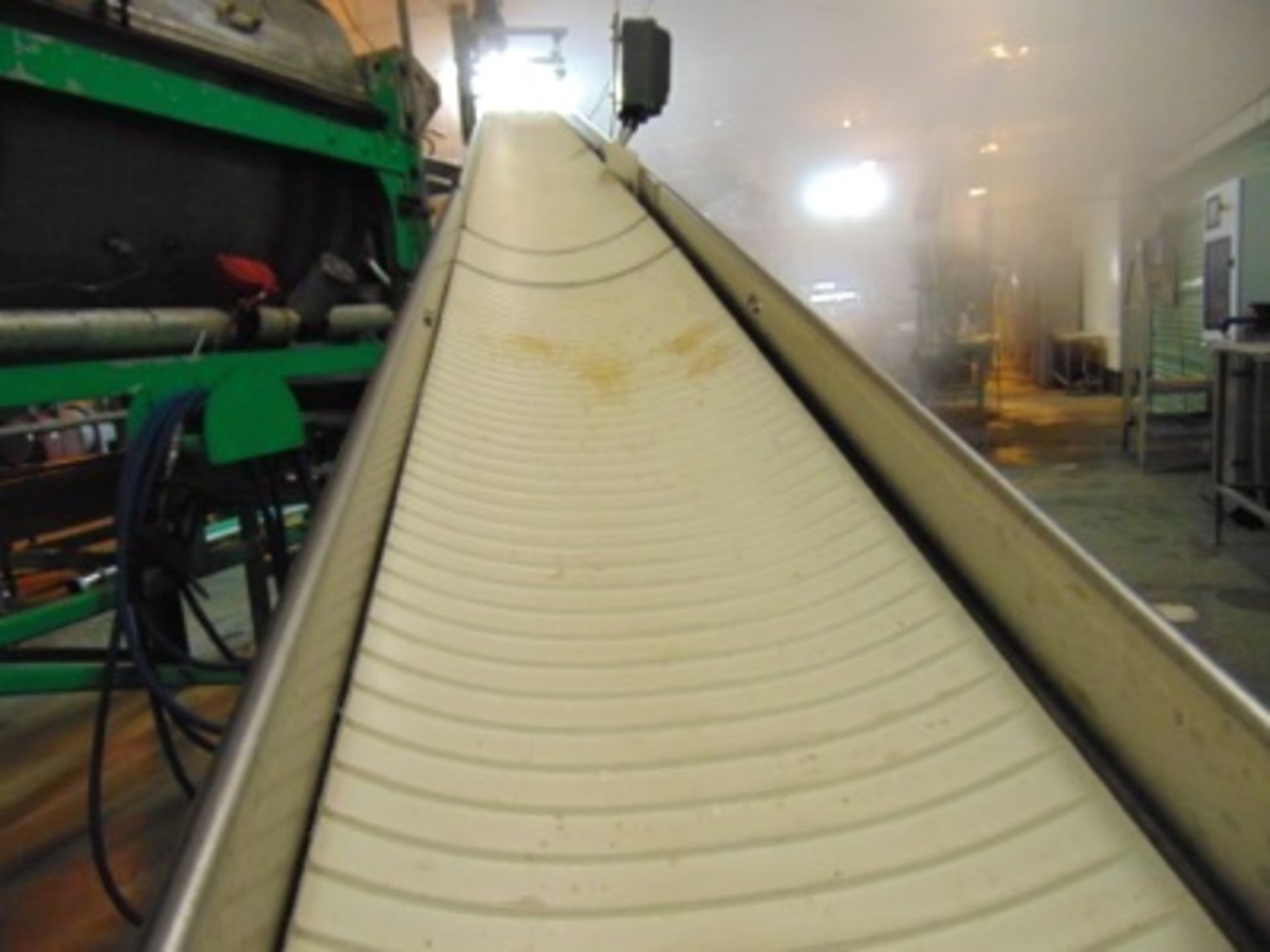 S.S. Product Belt Conveyor, 12"W x 20'L - Image 2 of 2