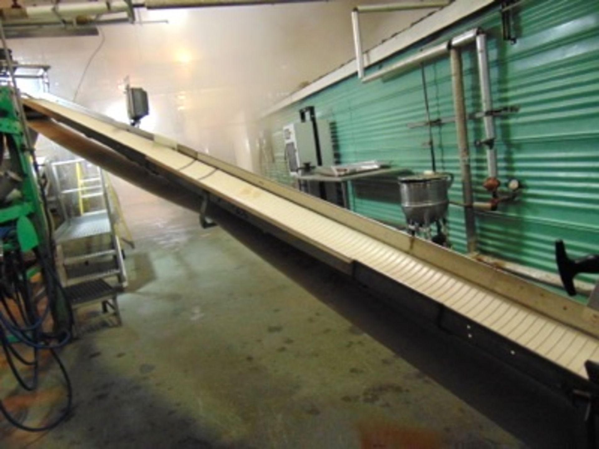 S.S. Product Belt Conveyor, 12"W x 20'L