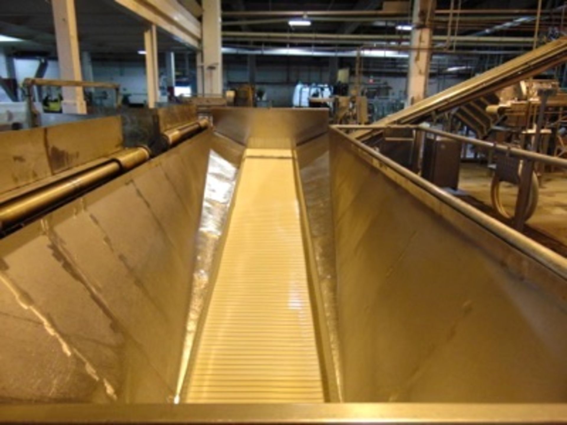 S.S. Product Belt Incline Conveyor, 24"W x 20'L - Image 2 of 2