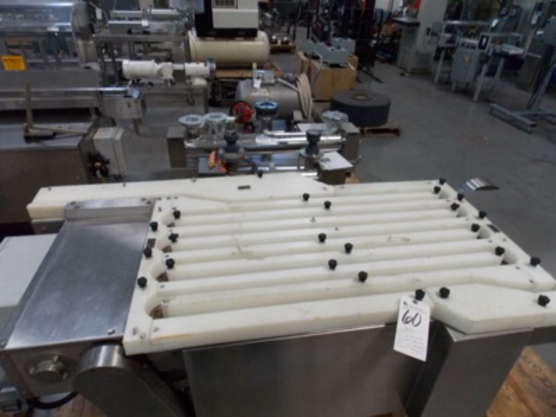 Garrey Multidirectional S.S. Bed Accumulation Surge Table, Surge Area 2' x 4' Infeed/Outfeed - Image 2 of 6