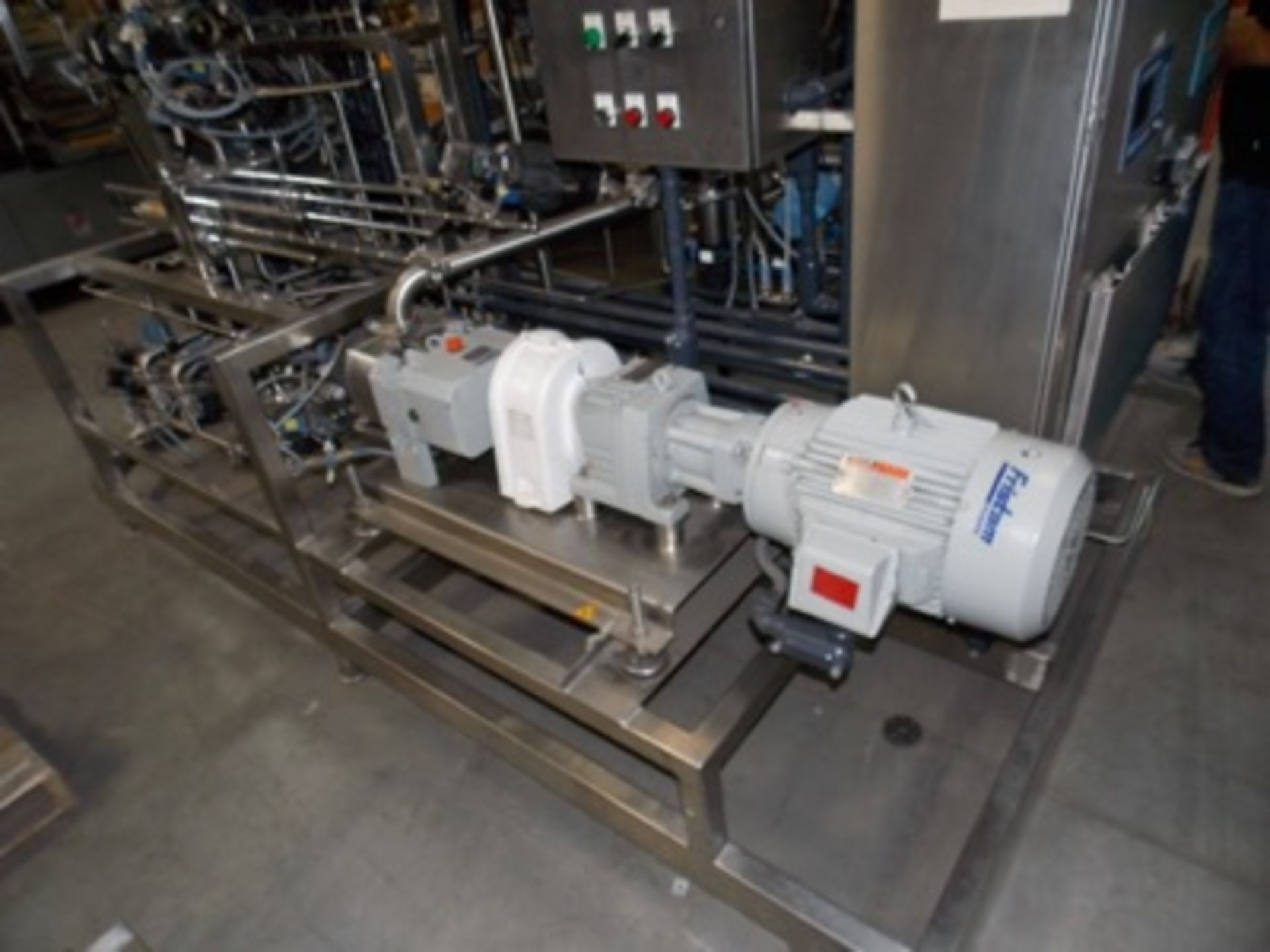 Biopharm Eng/Millipore #20-5Q-M-UF, Filter System on S.S. Skid (S/N 06-1338-2009), Millipore Project - Image 4 of 8