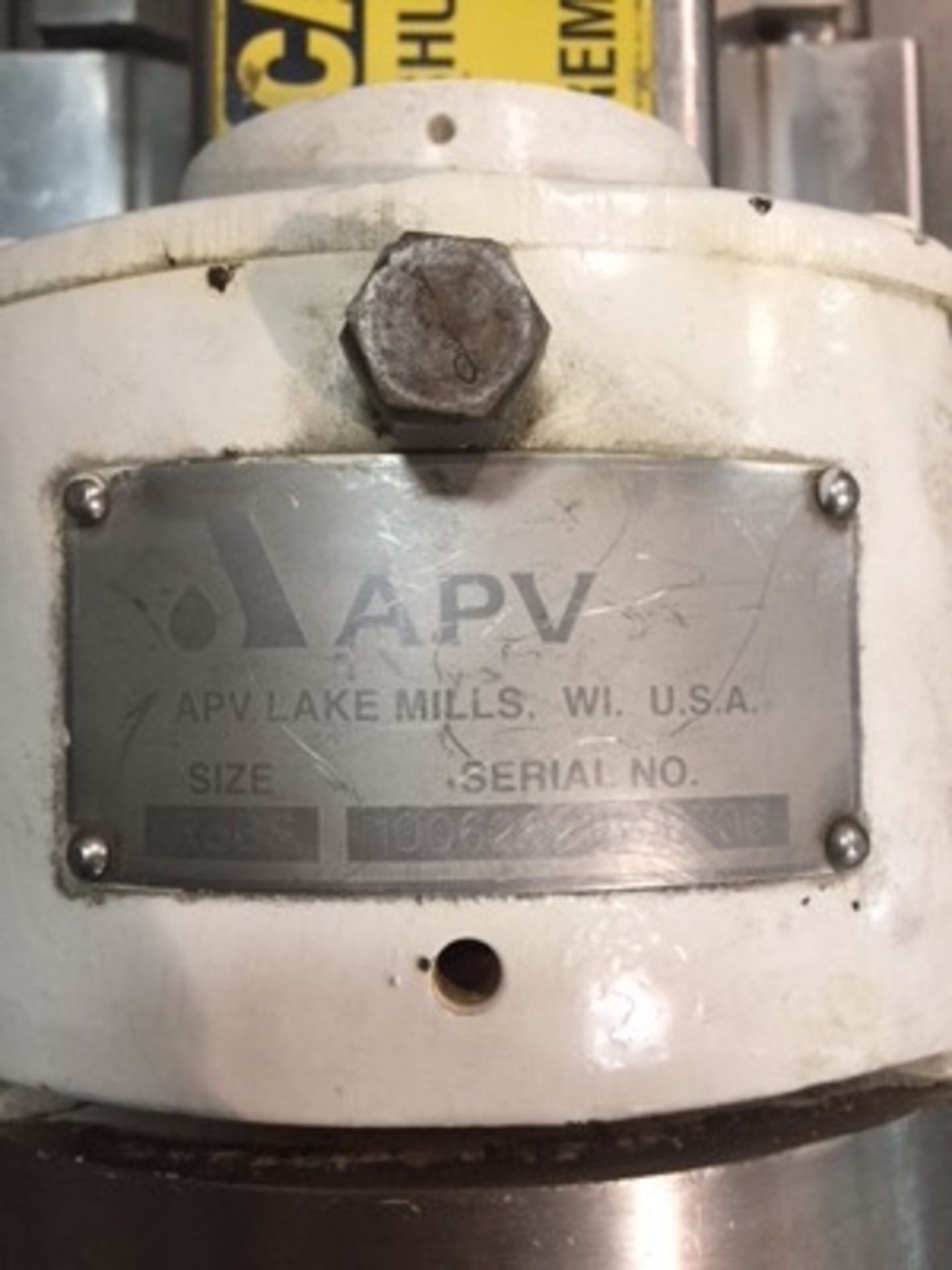 APV Pump, Size: R3BS S/N 10062880706 - Image 2 of 4