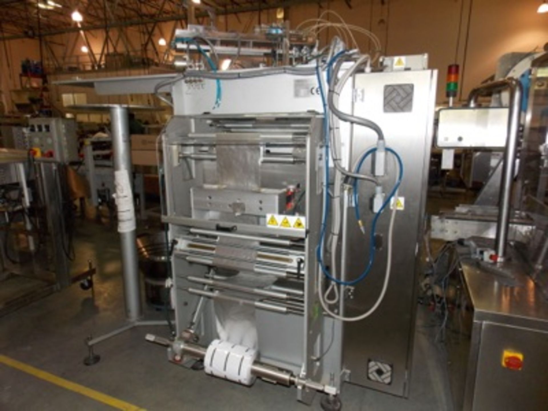 (2000) Schmucker mod. Tube S3L Vertical Form/ Fill/Seal Machine w/ Vibratory Feeder; S/N SCHD3400 - Image 8 of 11