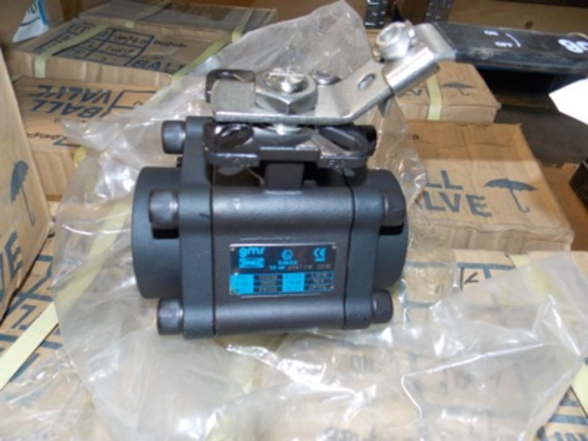 GMR 2" Carbon Steel 6-Bolt Buttweld Ball Valves (Unused) - Image 2 of 3