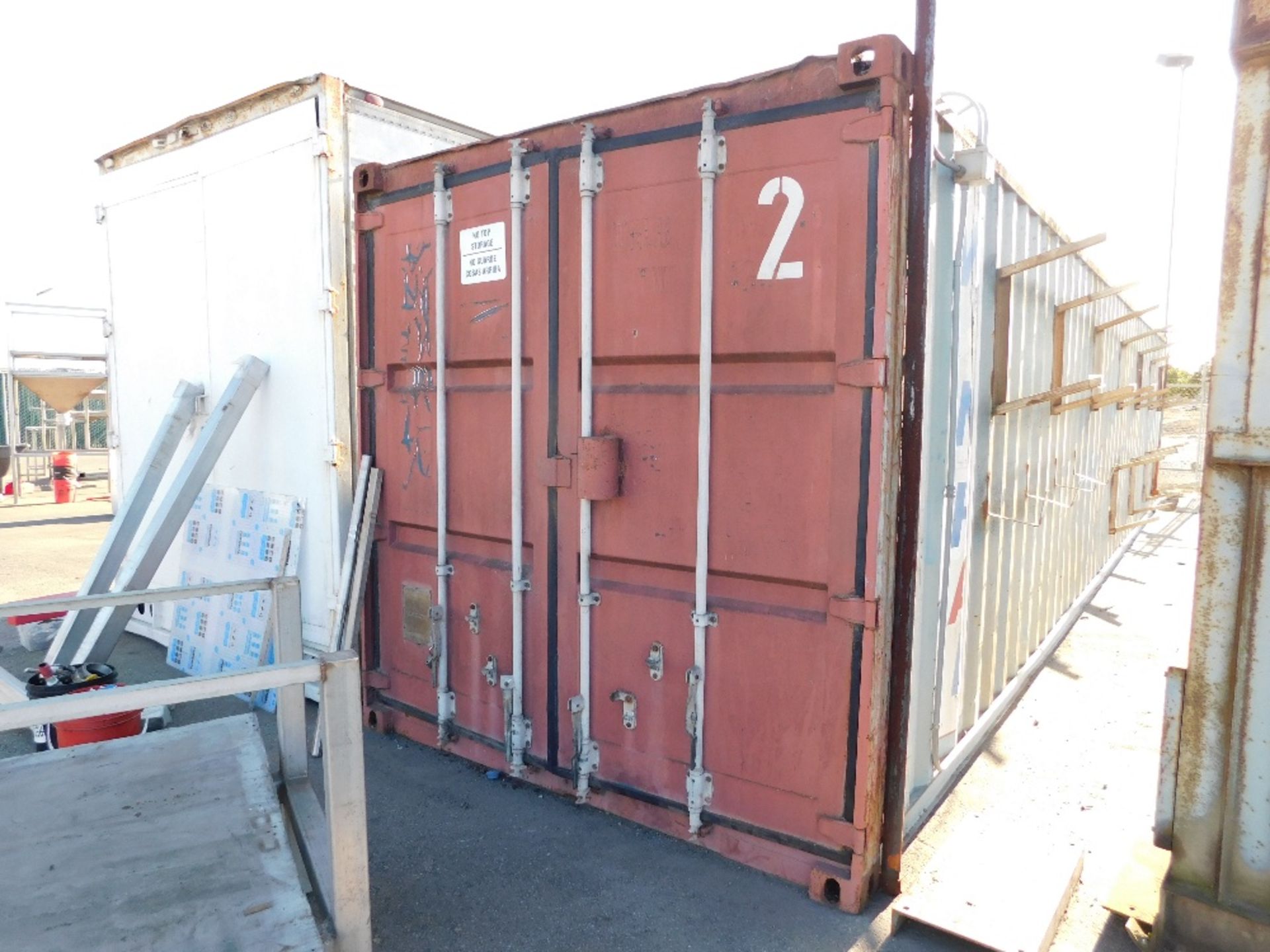 40' Storage Container w/ Contents (Inside)