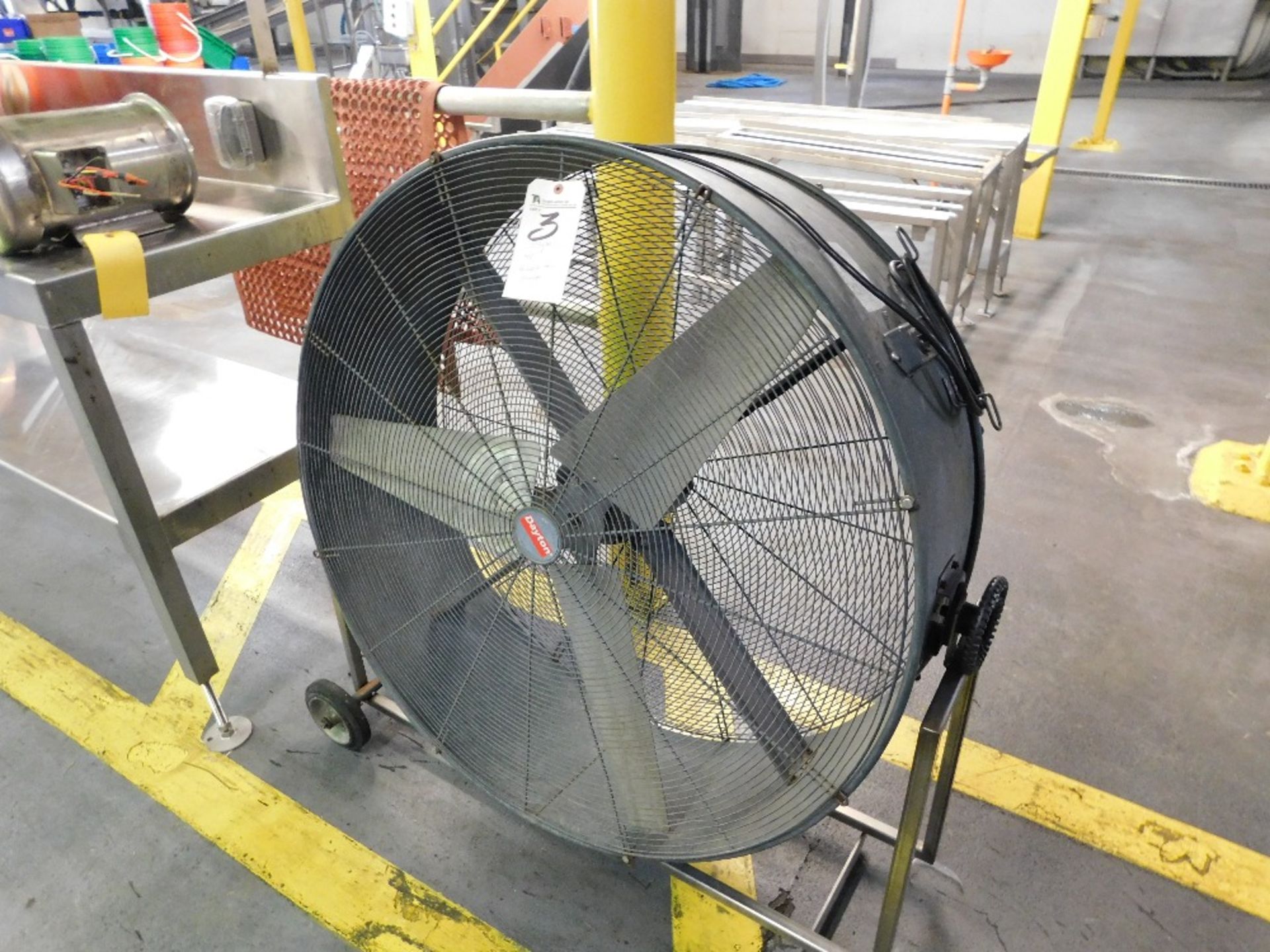 42" Diameter Portable Fan, 110 Volts