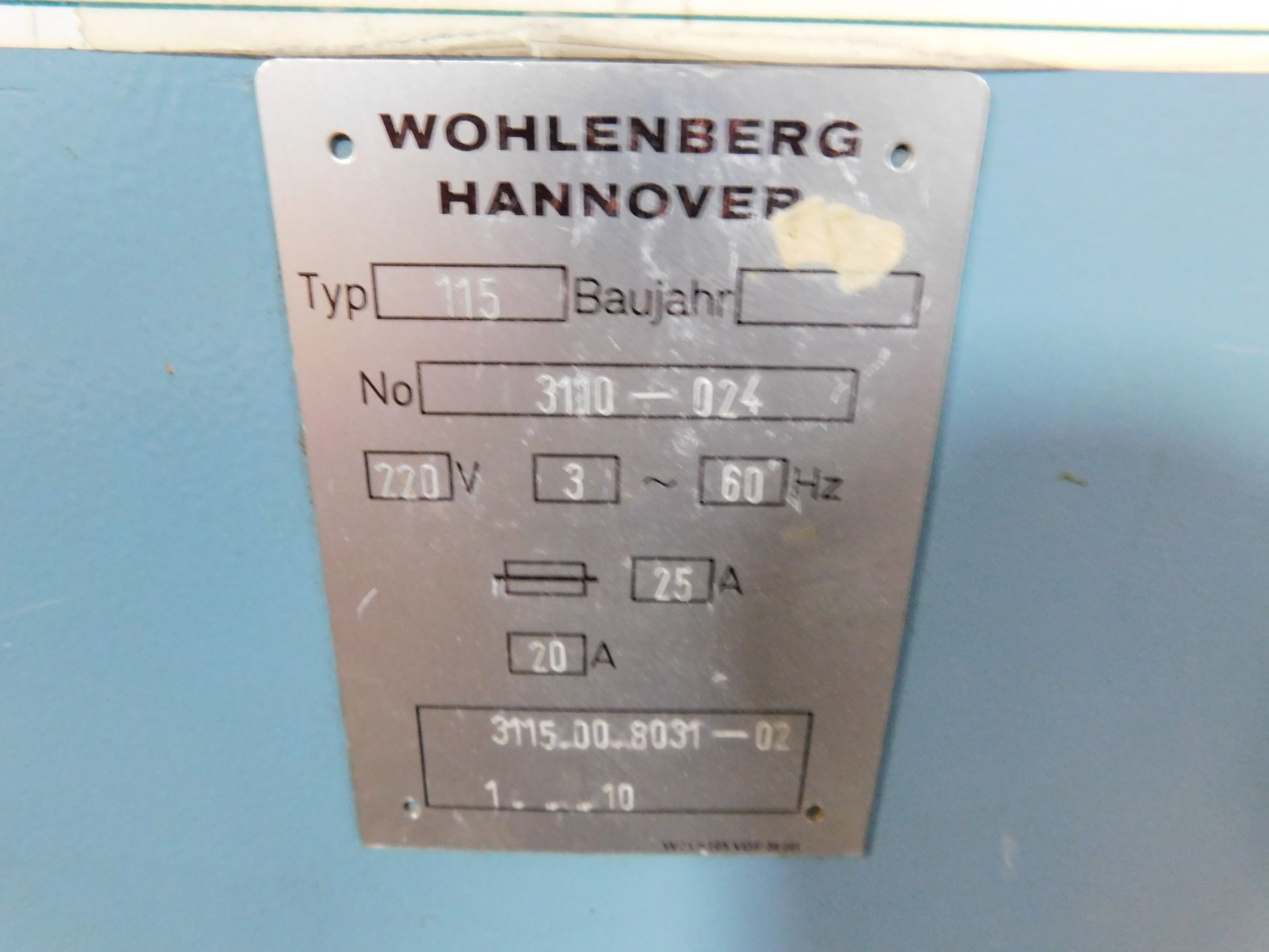 (1980) Wohlenberg Mod. 115, 42"W Prog. Paper - Image 5 of 6