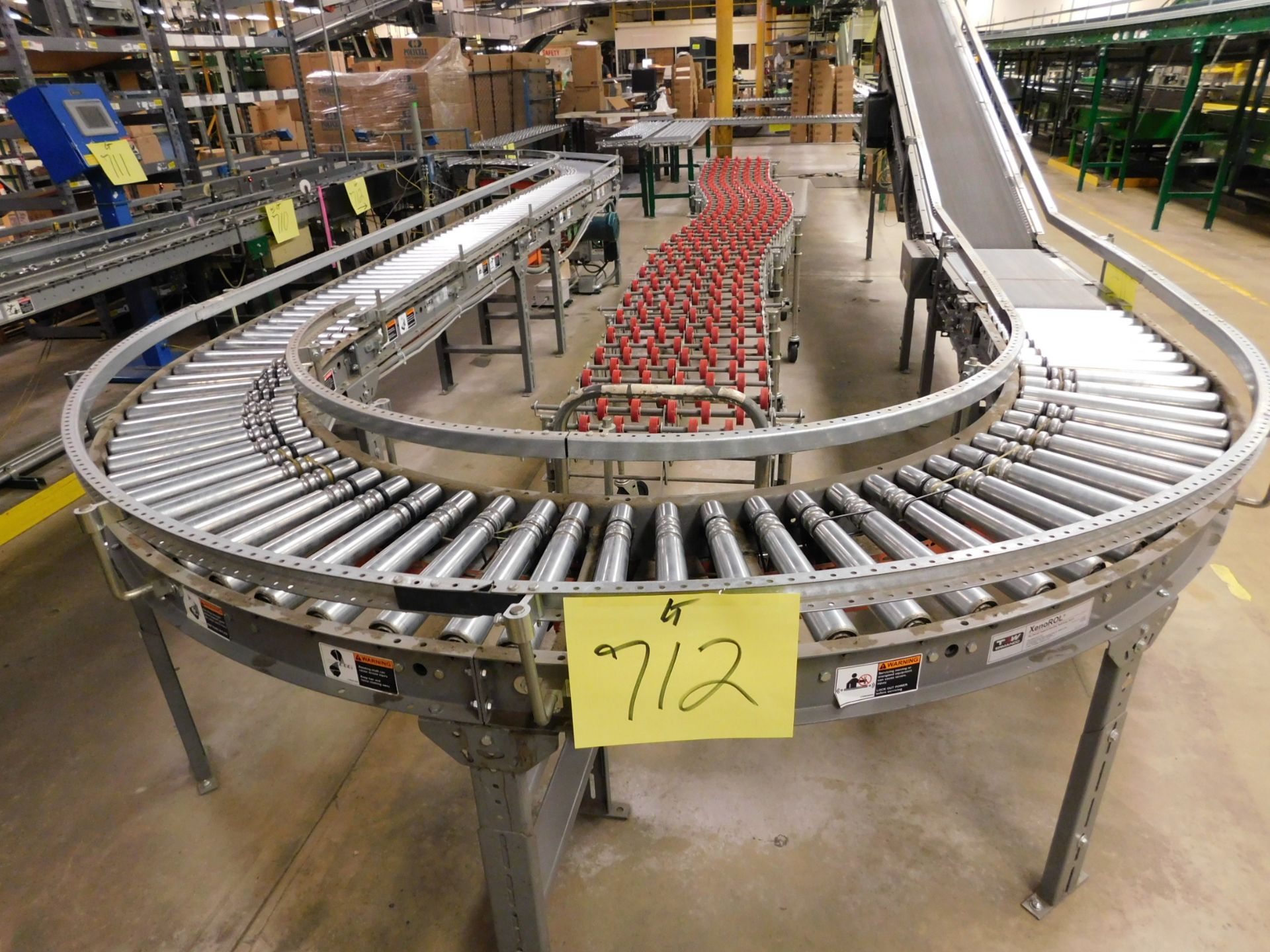 (Lot) TGW Power Roller Shaft Type Conveyor - Image 2 of 3